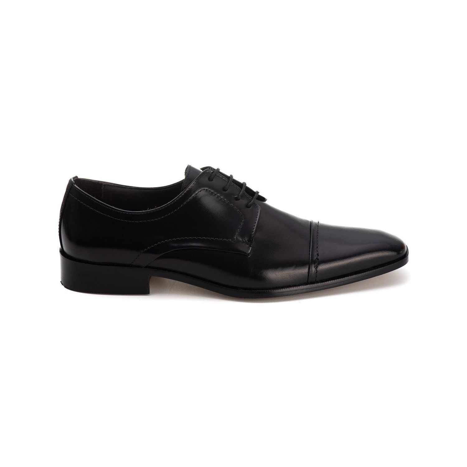 Sapato Social Derby Masculino Mônaco em Couro Natu... - Tombstone