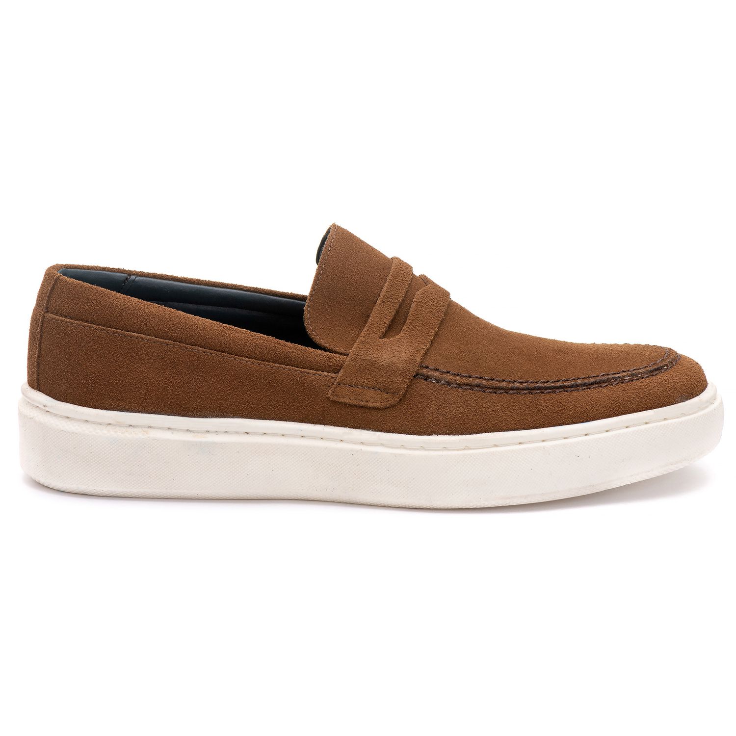 Sapato Masculino Casual Loafer Dublin em Camurça T... - Tombstone
