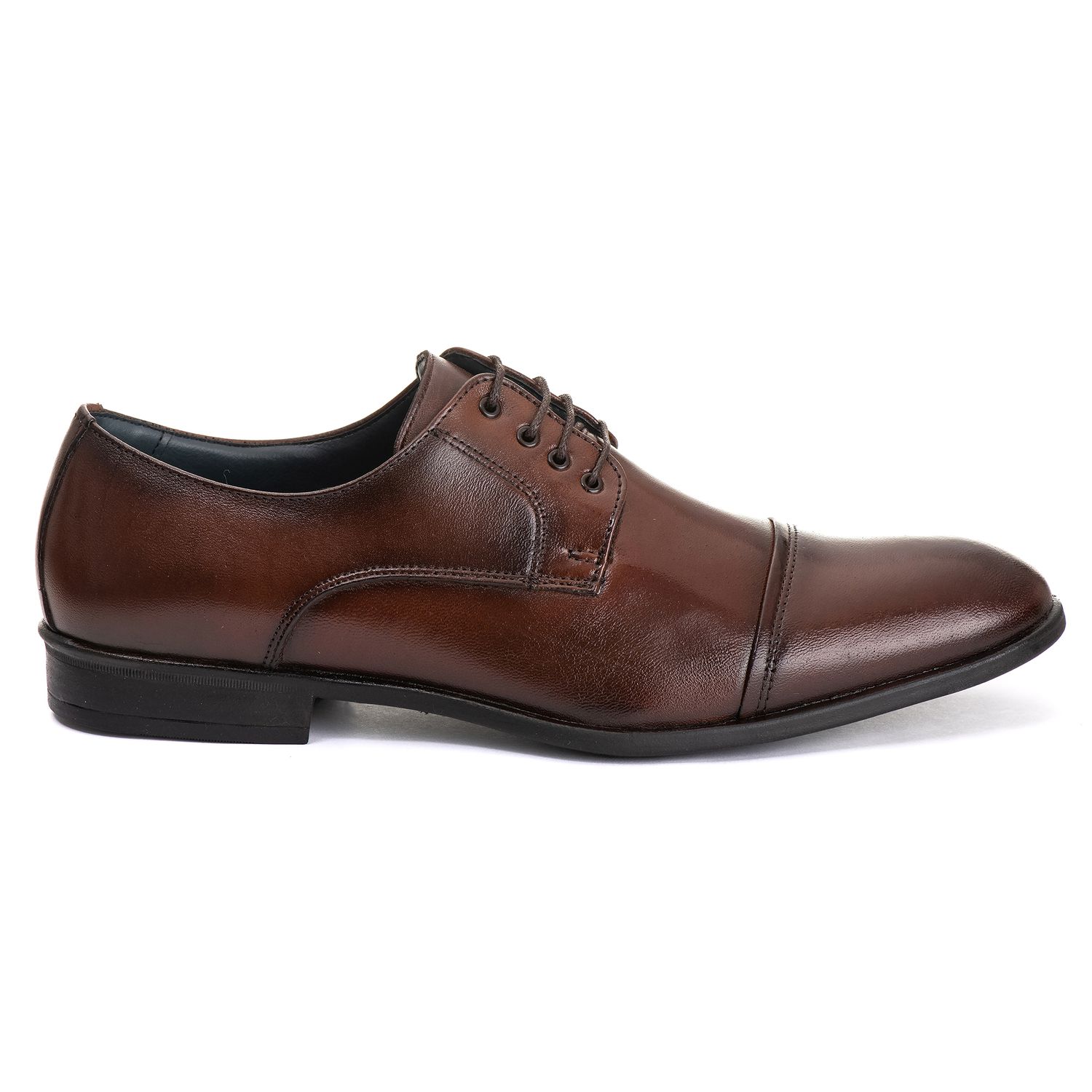 Sapato Social Masculino Derby Santiago em Couro de... - Tombstone