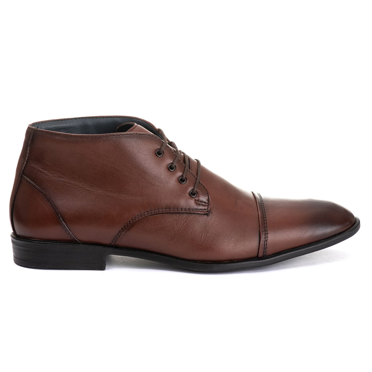 Bota Derby Social Masculina Santiago em Couro de C... - Tombstone