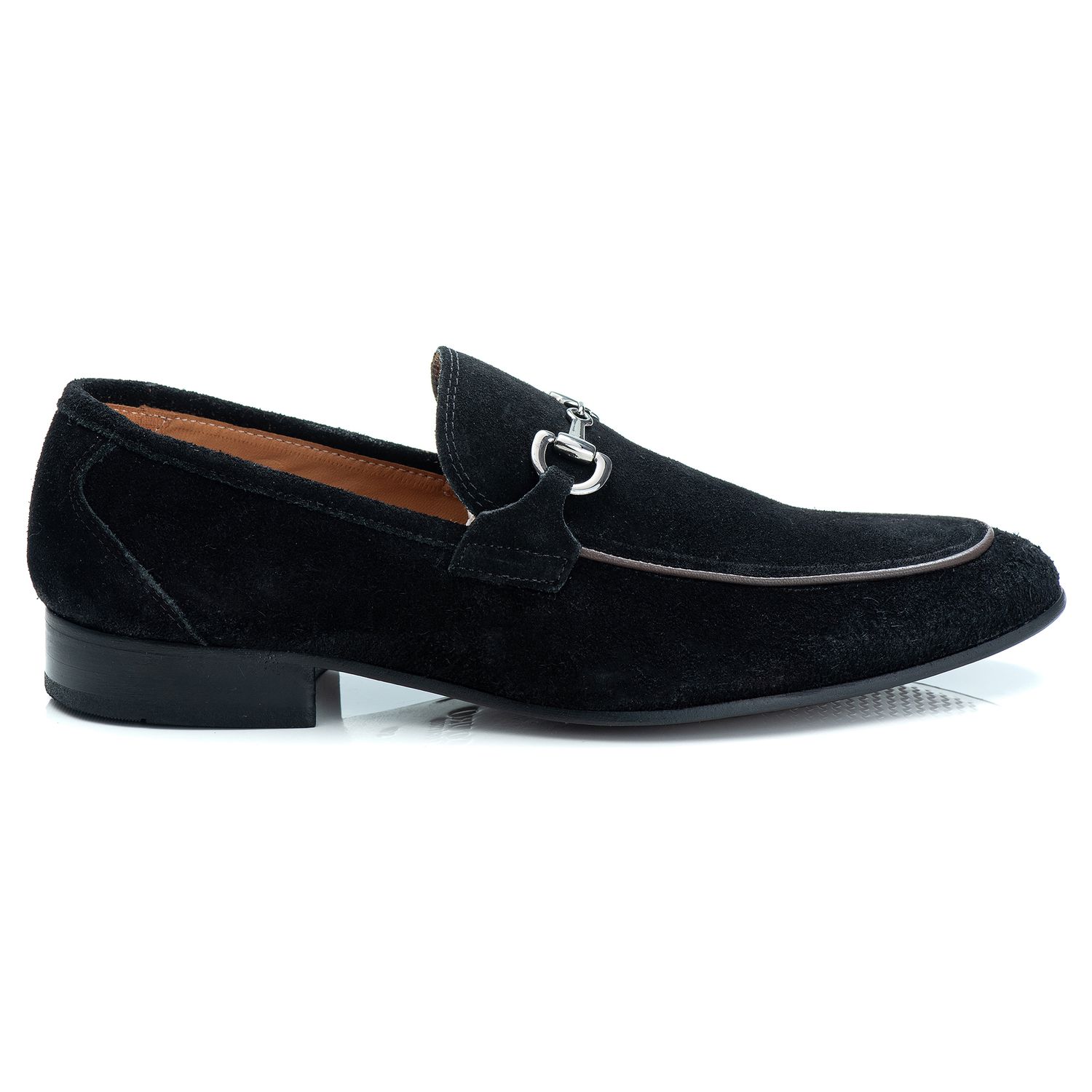 Mocassim Masculino Italiano Zara em Camurça Preta ... - Tombstone