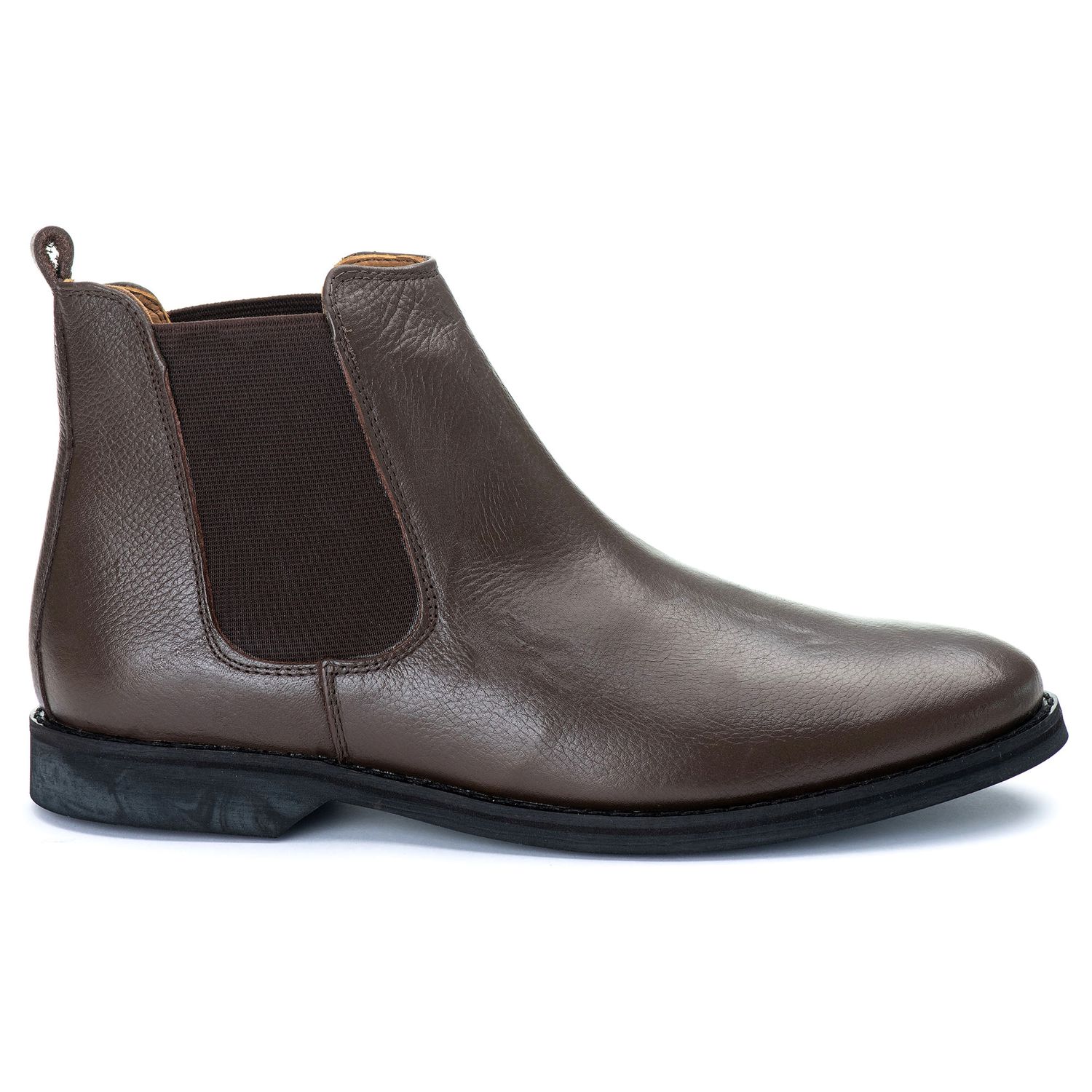 Botina Masculina em Couro Floater Café com Palmilh... - Tombstone