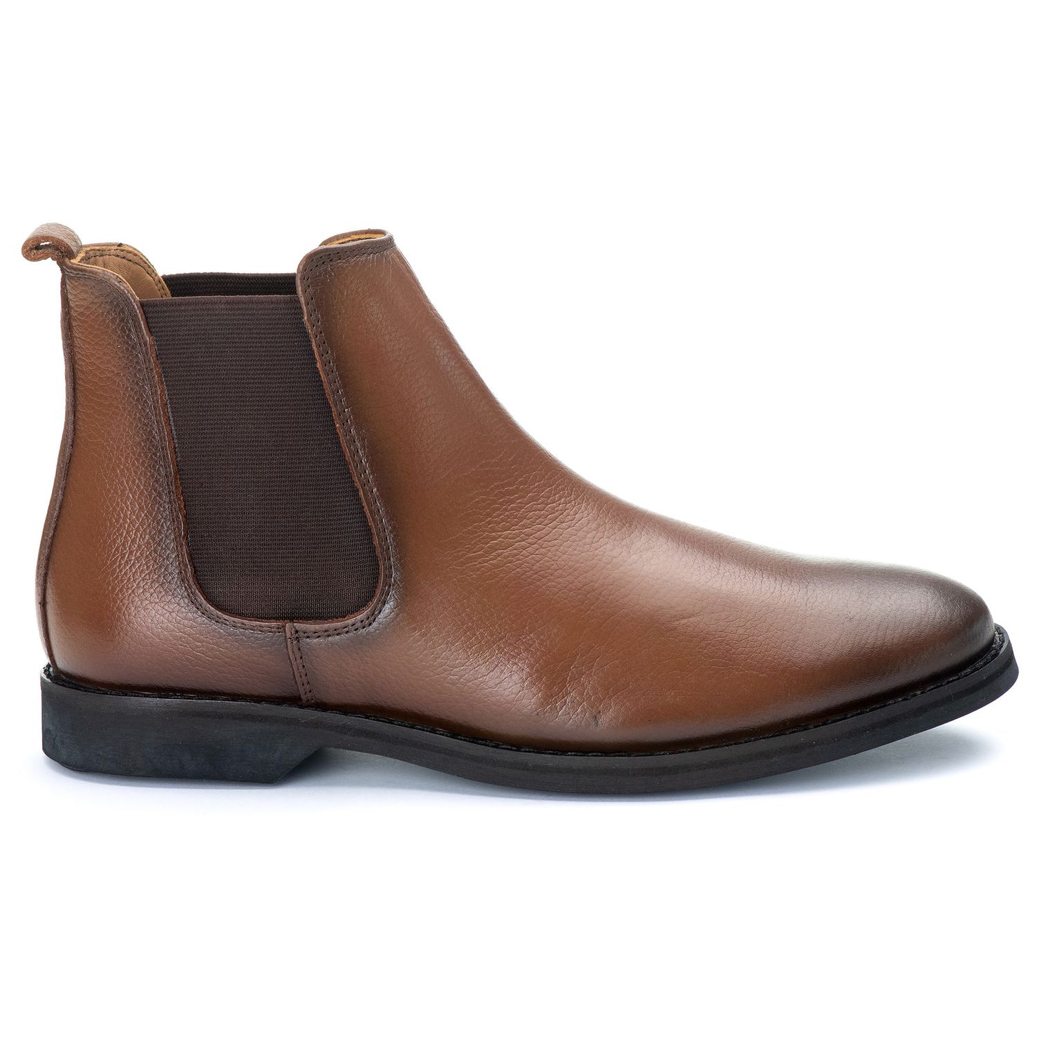 Botina Masculina em Couro Floater Havana com Palmi... - Tombstone