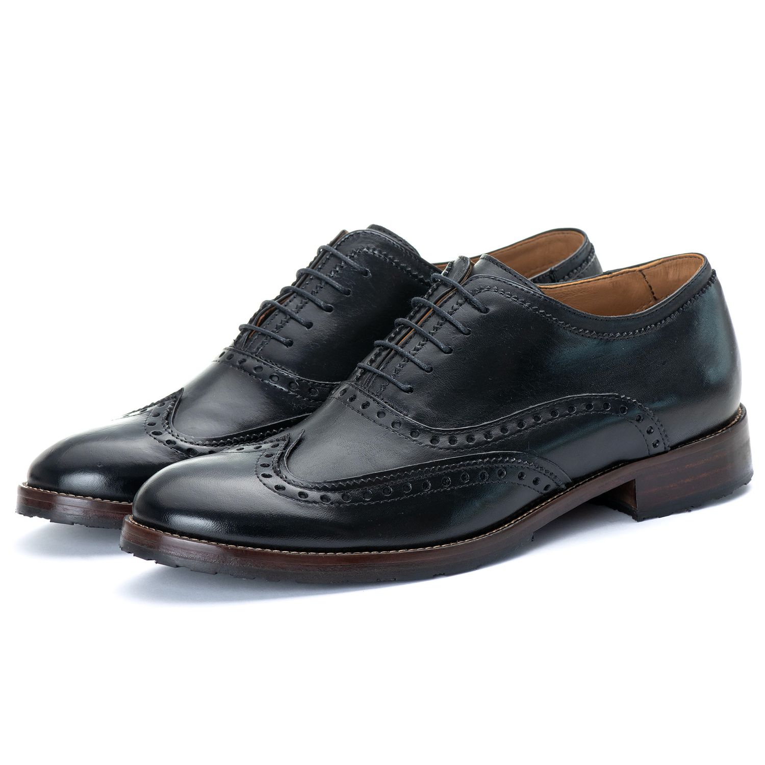 Sapato Oxford Masculino Tucson em Couro Naturaly Preto