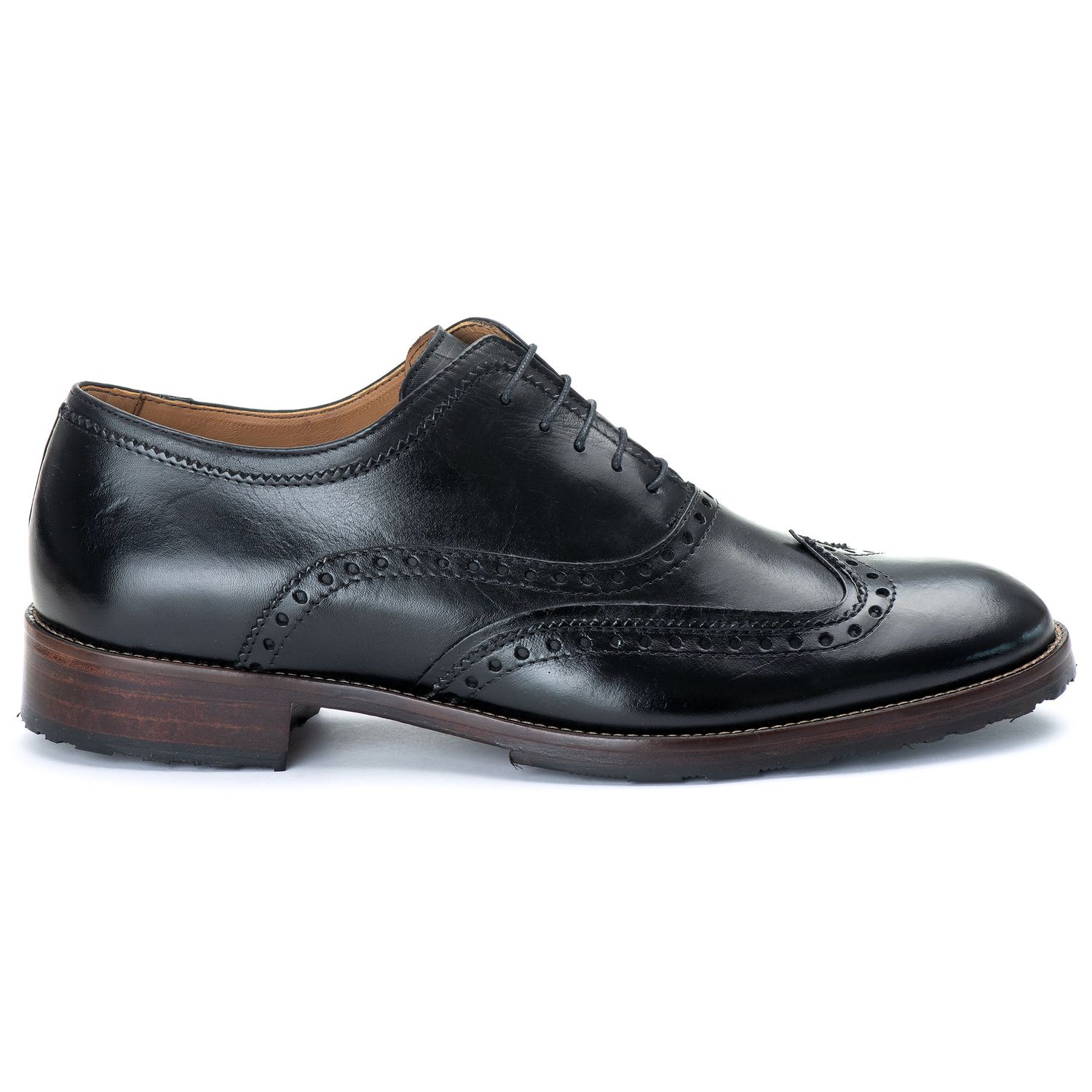 Sapato Oxford Masculino Tucson em Couro Naturaly P... - Tombstone