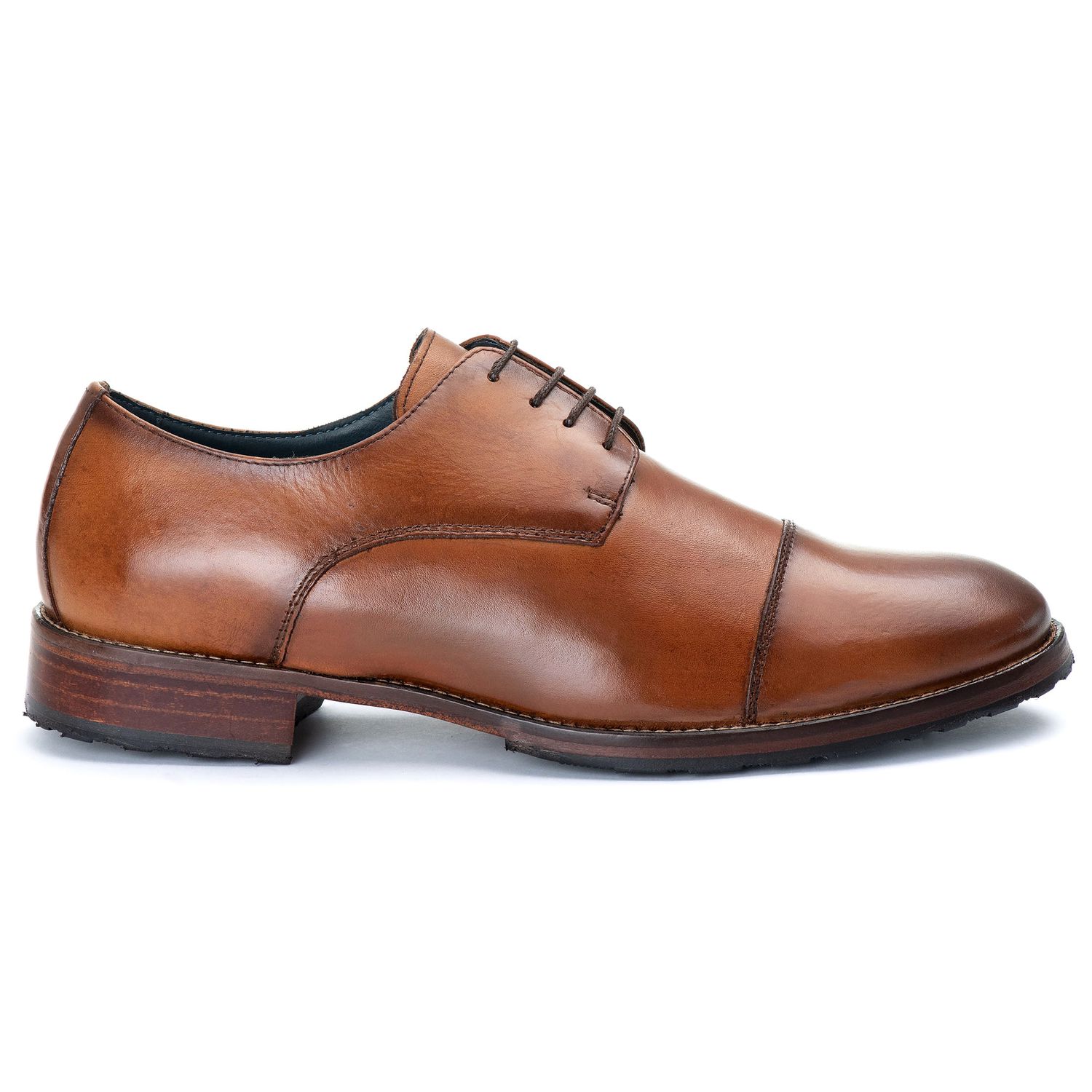Sapato Derby Masculino Tucson em Couro Naturaly Wh... - Tombstone