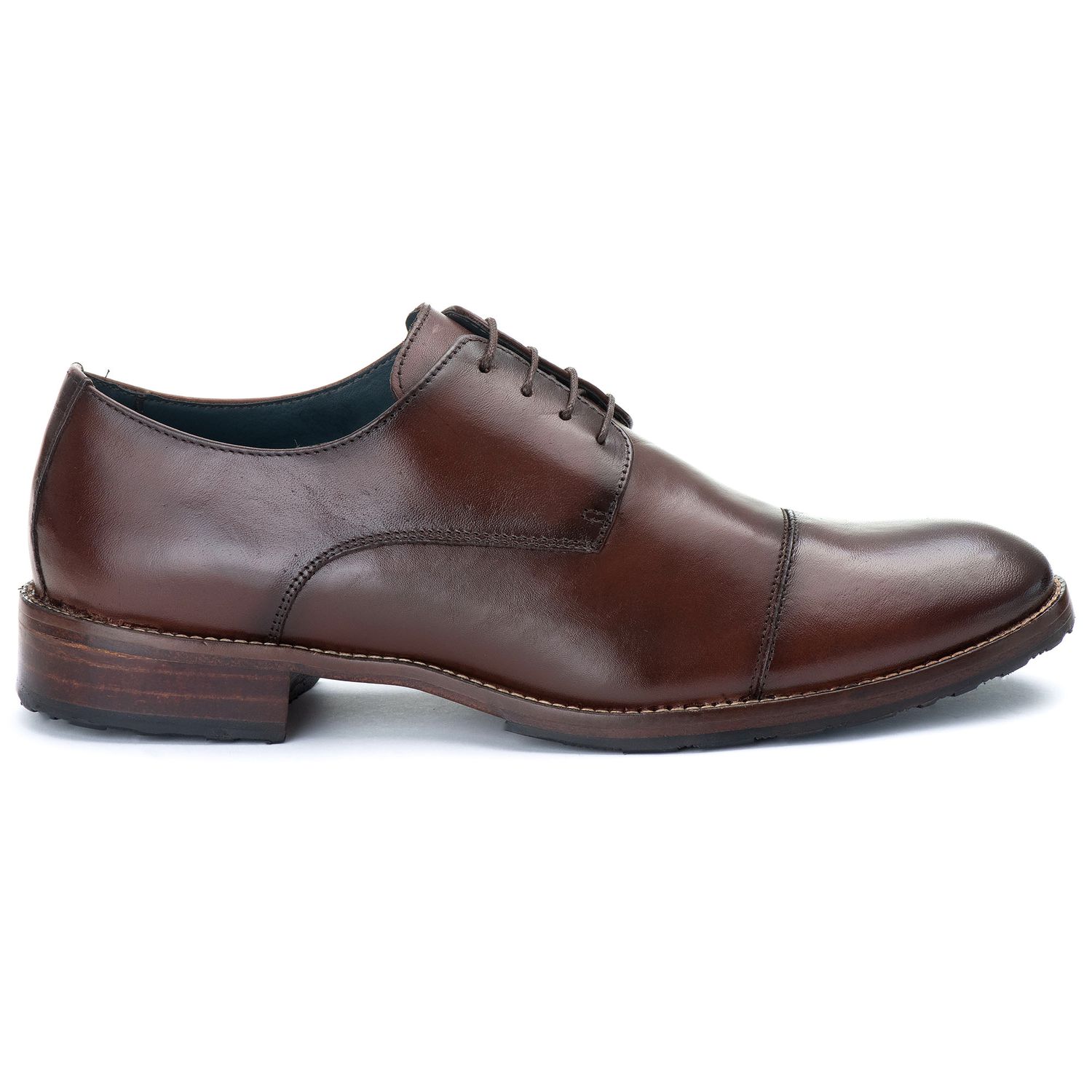 Sapato Derby Masculino Tucson em Couro Naturaly Pi... - Tombstone