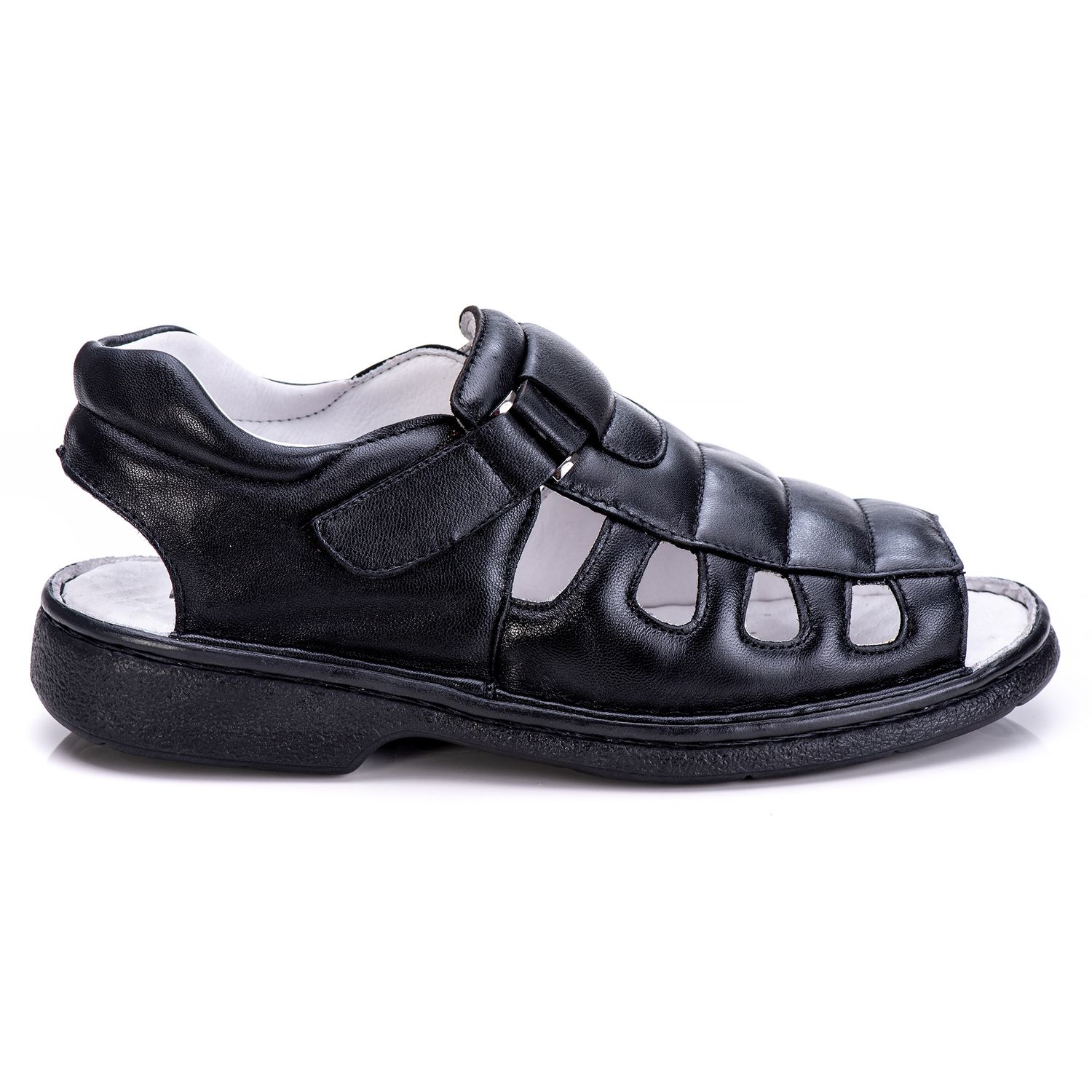 Sandália Masculina Bico Aberto Total Comfort Couro... - Tombstone