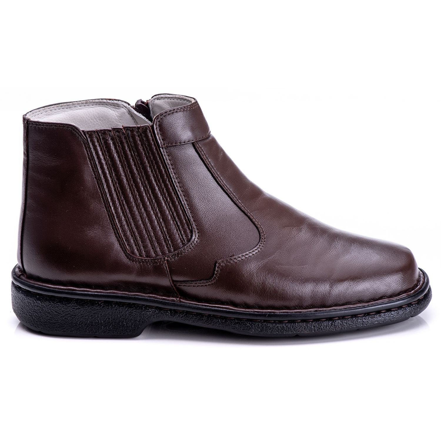 Bota Masculina Total Comfort Anti Stress em Couro ... - Tombstone
