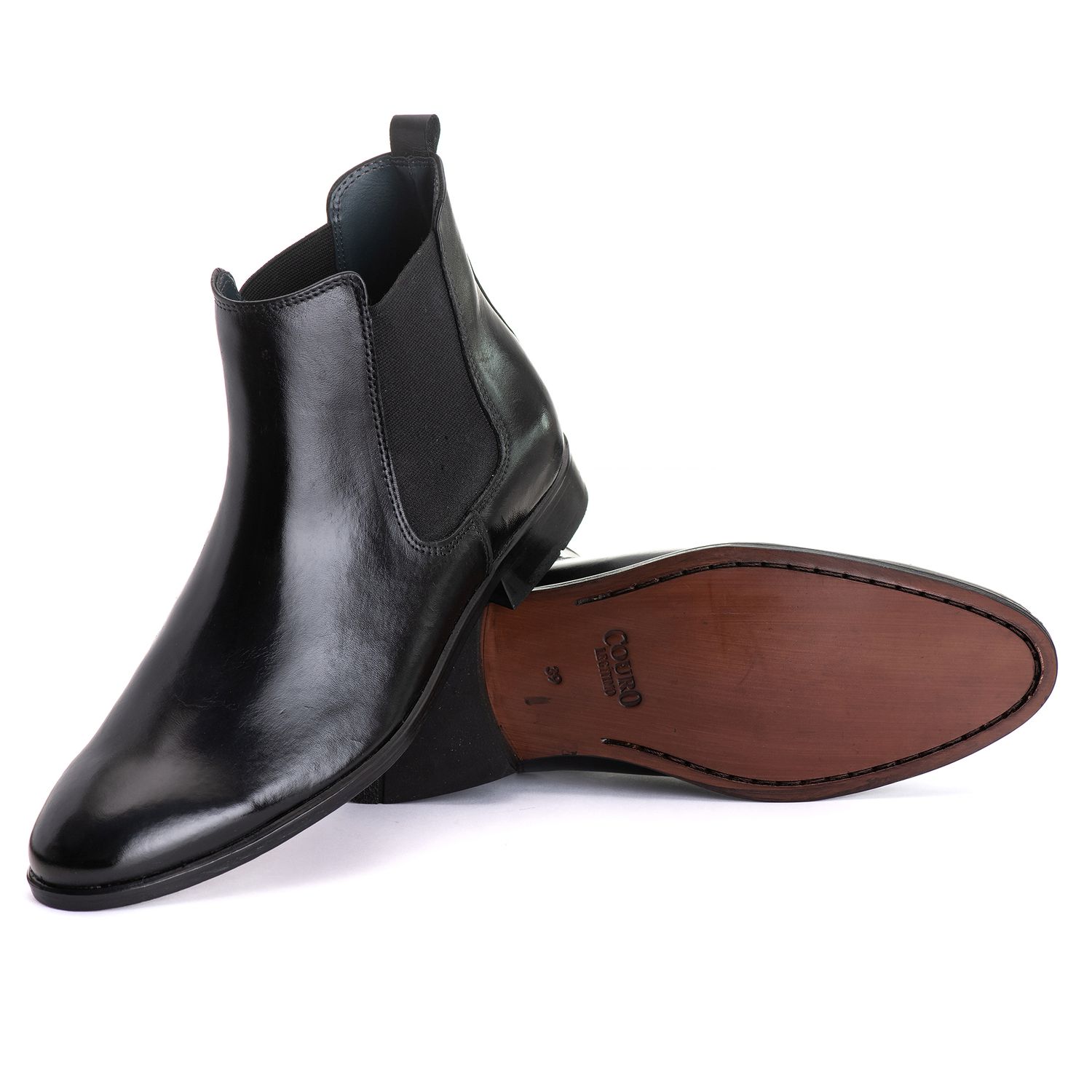Bota Chelsea Masculina Alabama Naturaly Preto