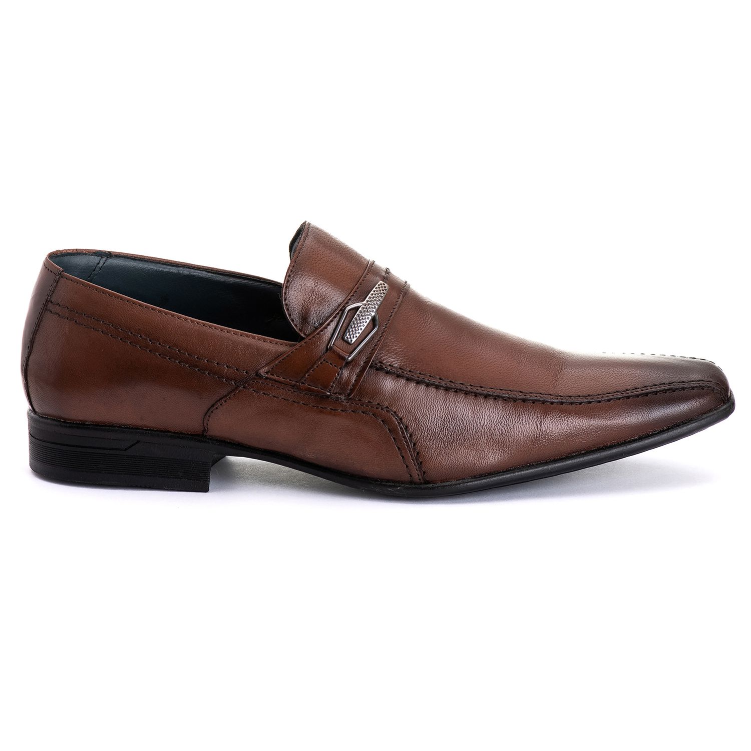 Sapato Social Masculino com Fivela em Couro de Car... - Tombstone