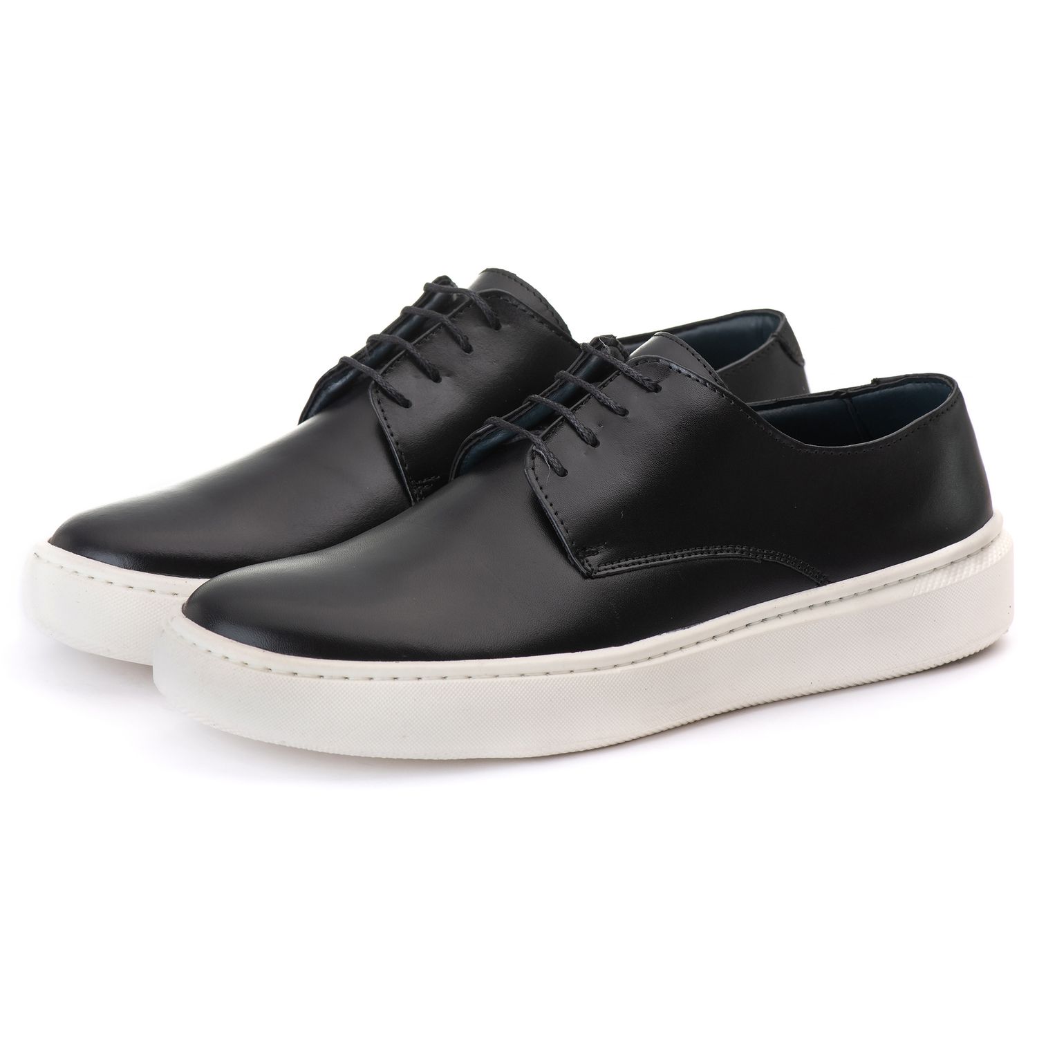 Sapato Masculino Casual Sport Madrid em Couro Bovino Preto