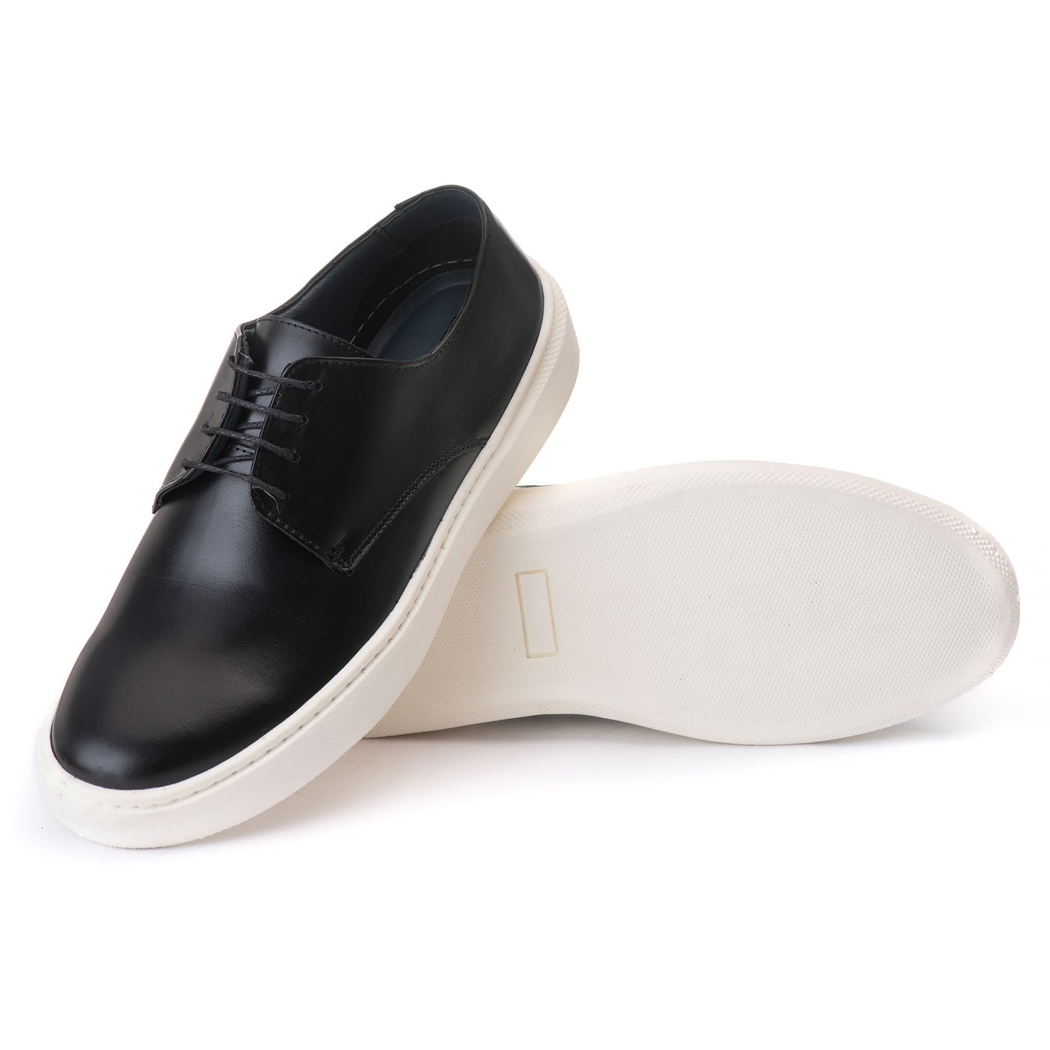 Sapato Masculino Casual Sport Madrid em Couro Bovino Preto