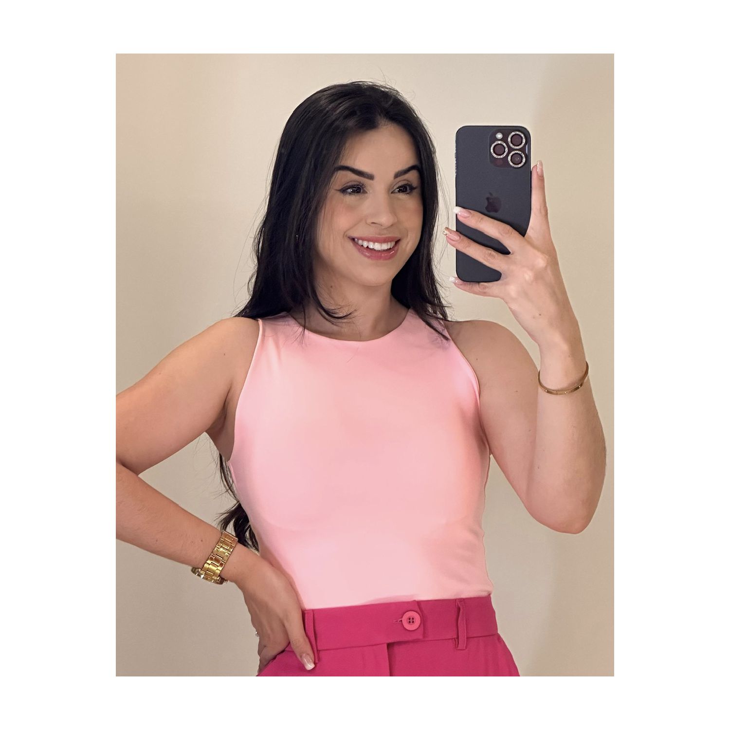 Body Bianca Decote em U