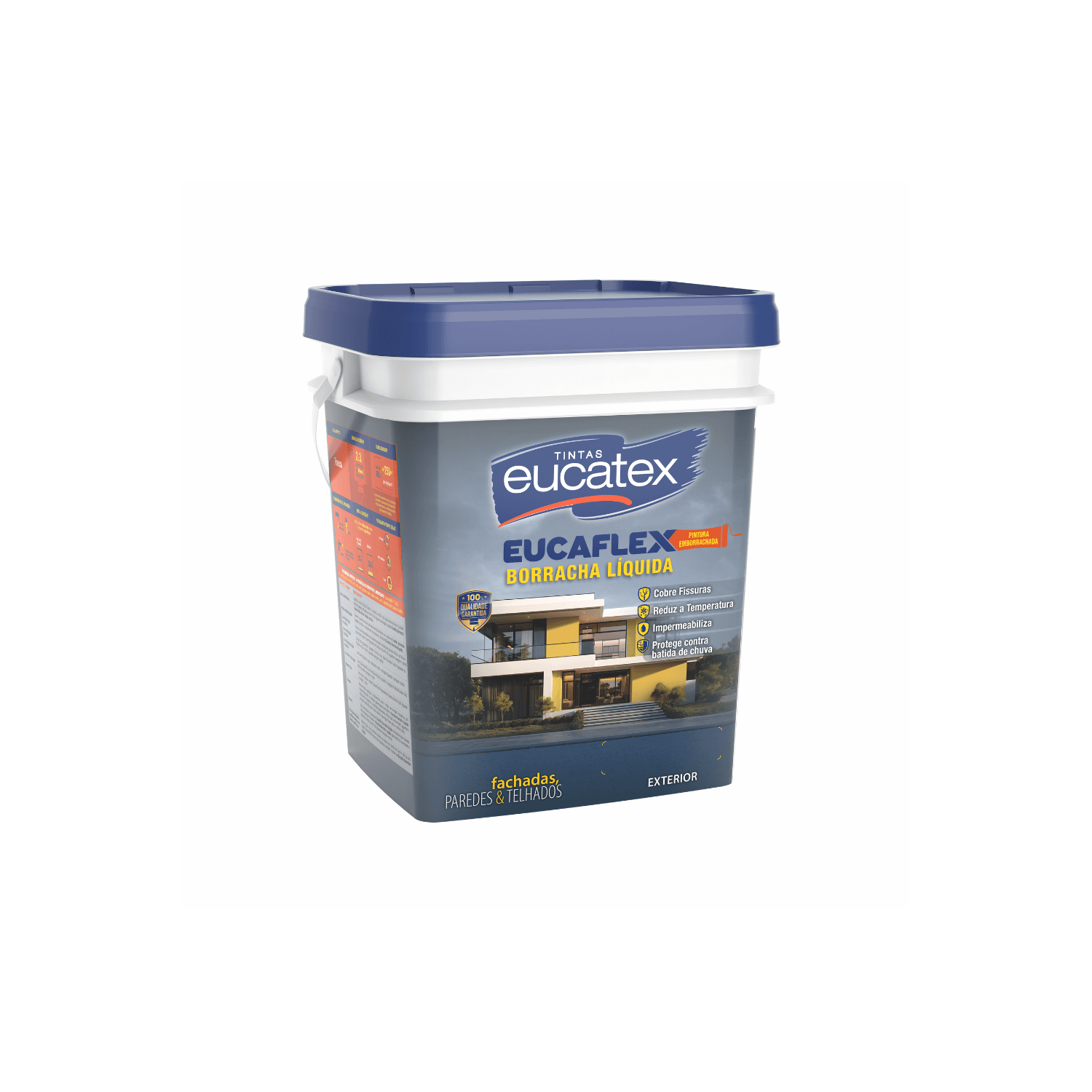 BORRACHA LIQUIDA BRANCA EUCAFLEX [EUCATEX] 20KG