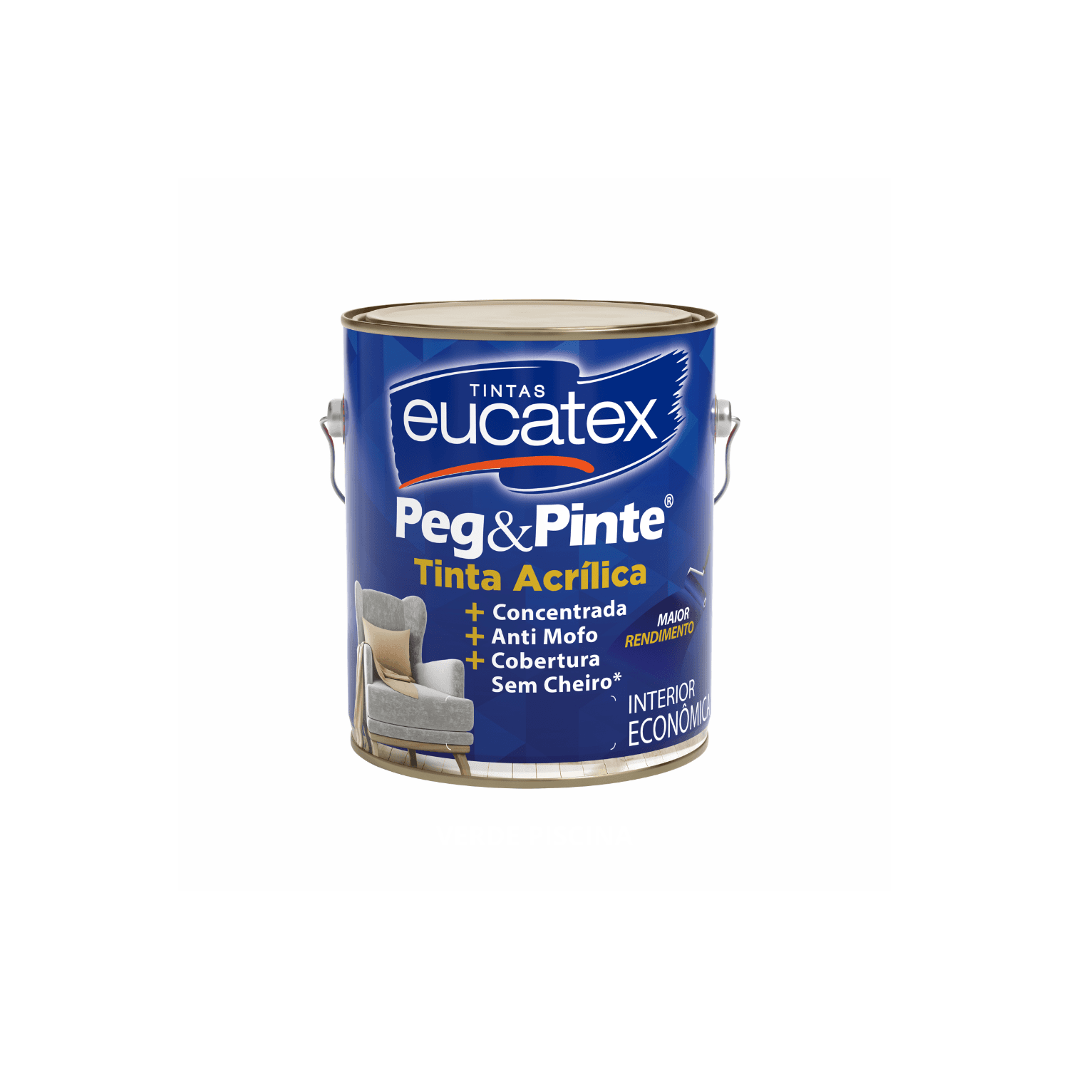 TINTA ACRÍLICA PEG E PINTE [EUCATEX] 3,6L