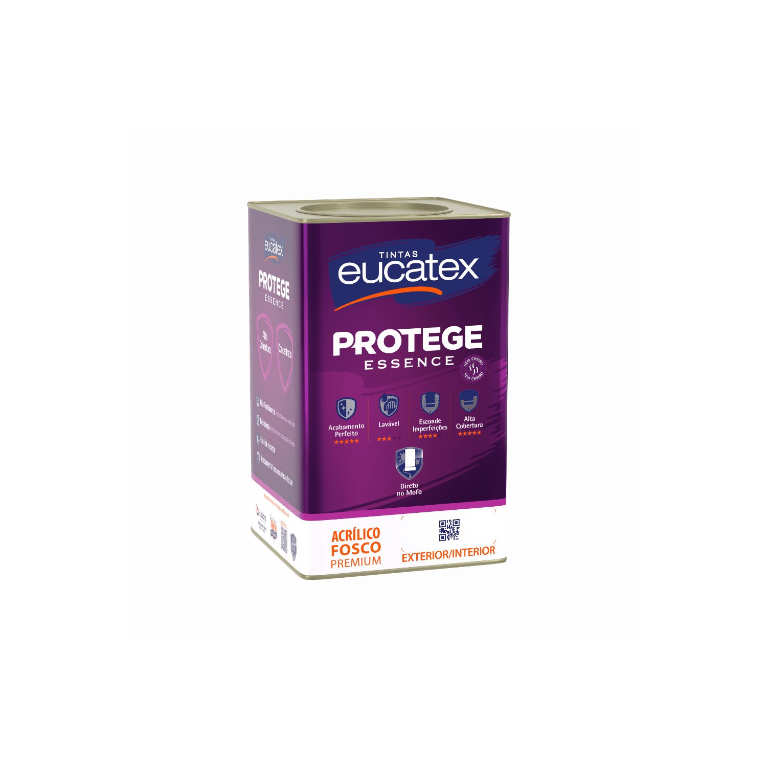 TINTA ACRÍLICA PROTEGE FOSCO PREMIUM [EUCATEX] 18L