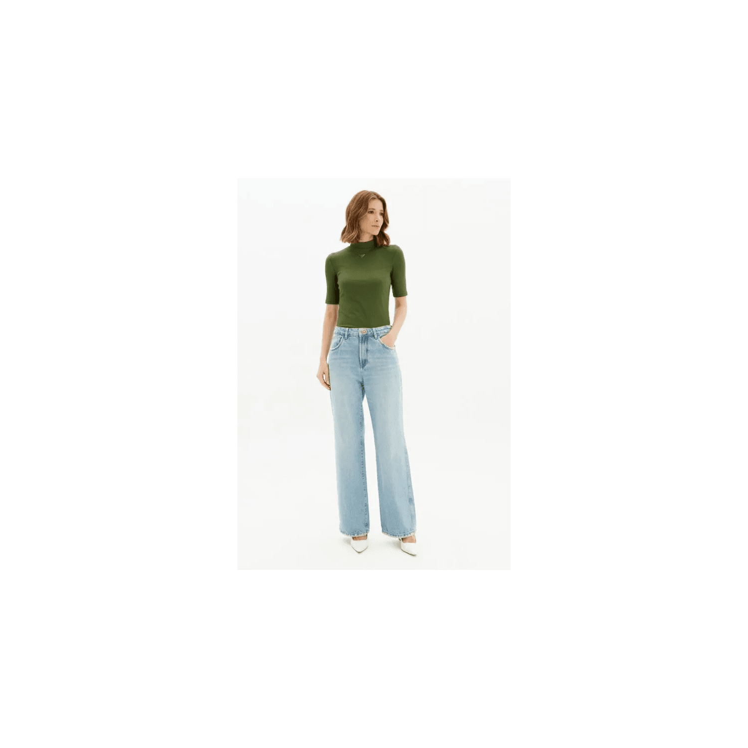 CALÇA JEANS CLARA