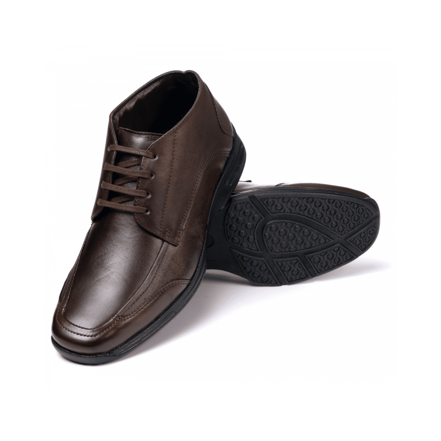 Bota Masculina Comfort em Couro Bovino Brown