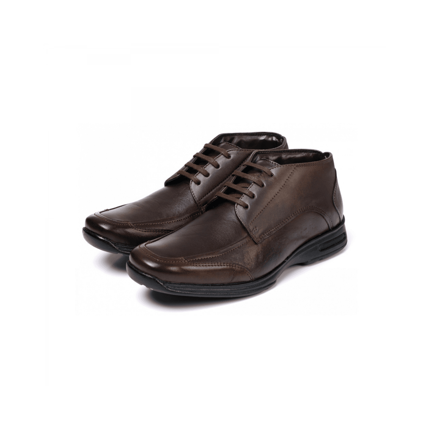 Bota Masculina Comfort em Couro Bovino Brown