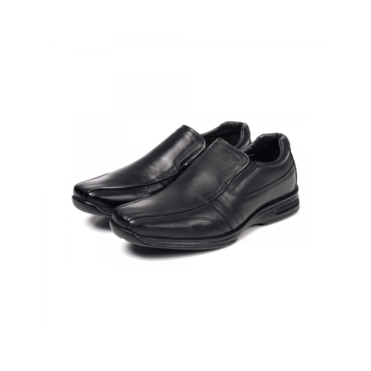 Sapato Social Masculino Comfort em Couro Bovino Preto