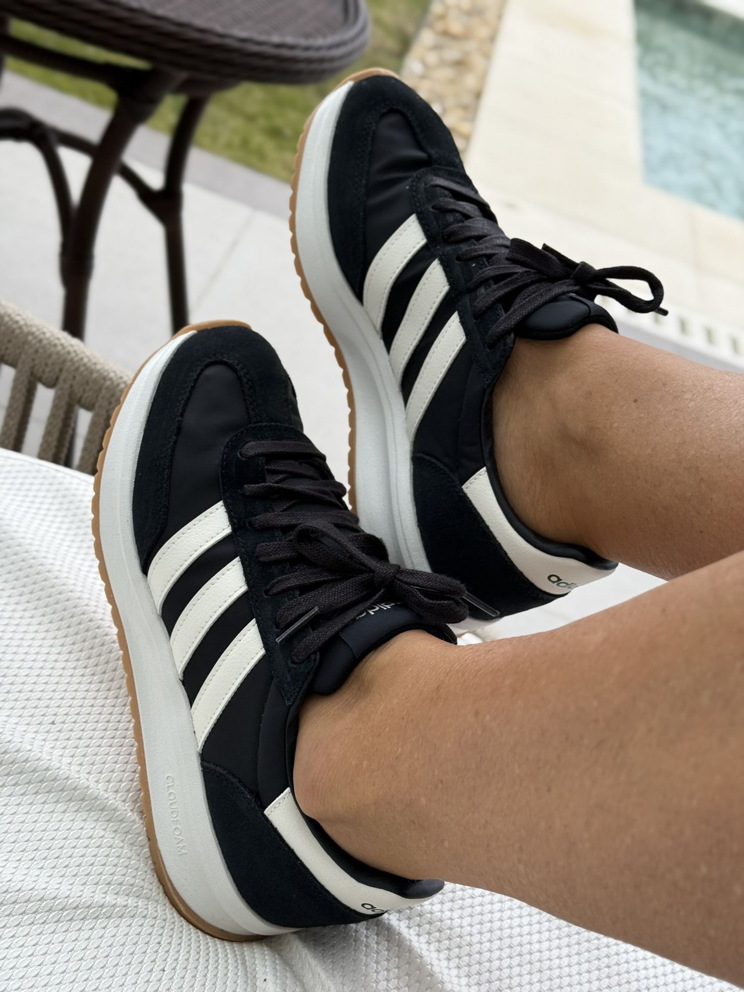Tênis Adidas Preto 1608 