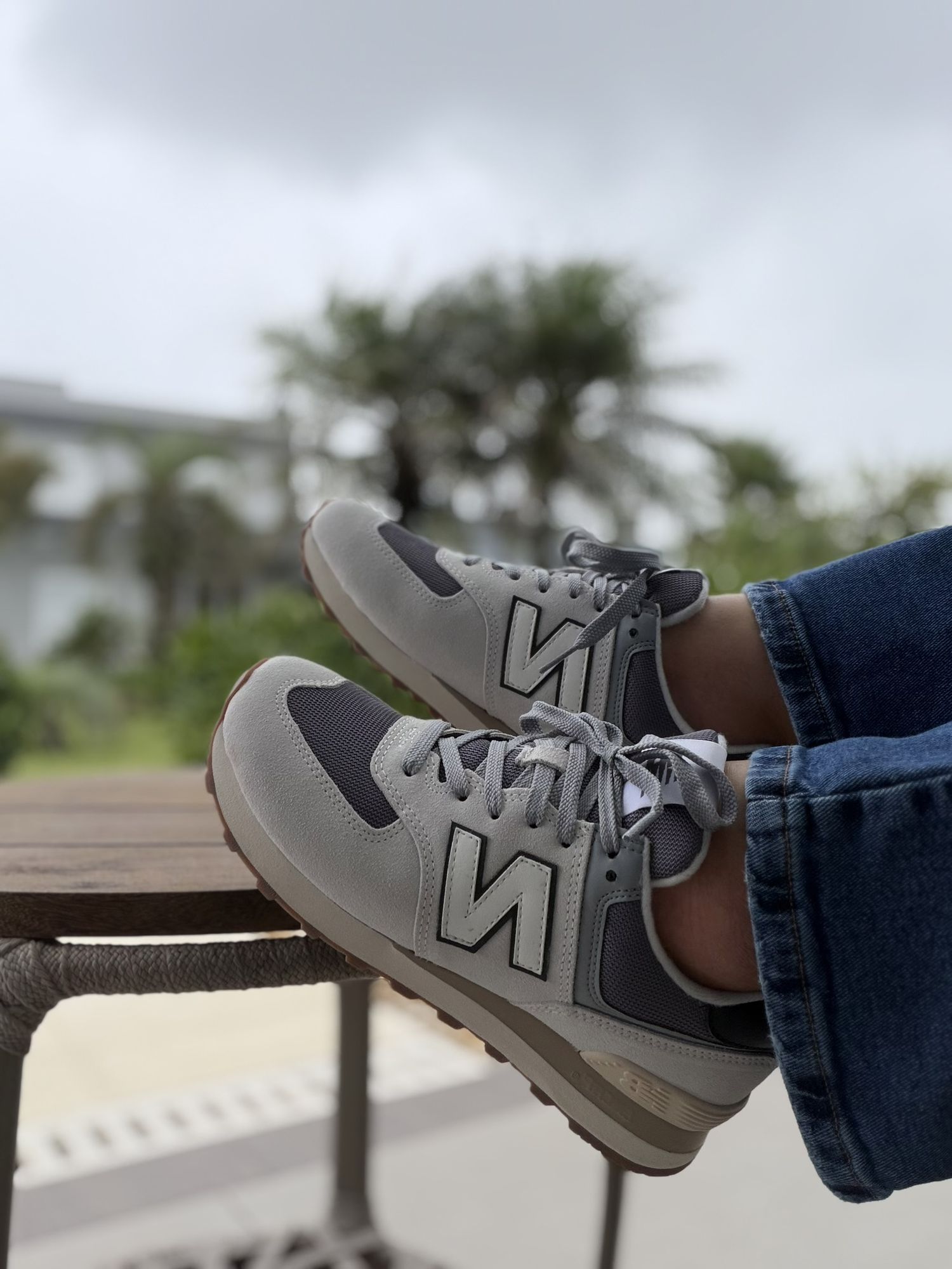 Tênis New Balance 574V2 Cinza/Grafite 1302