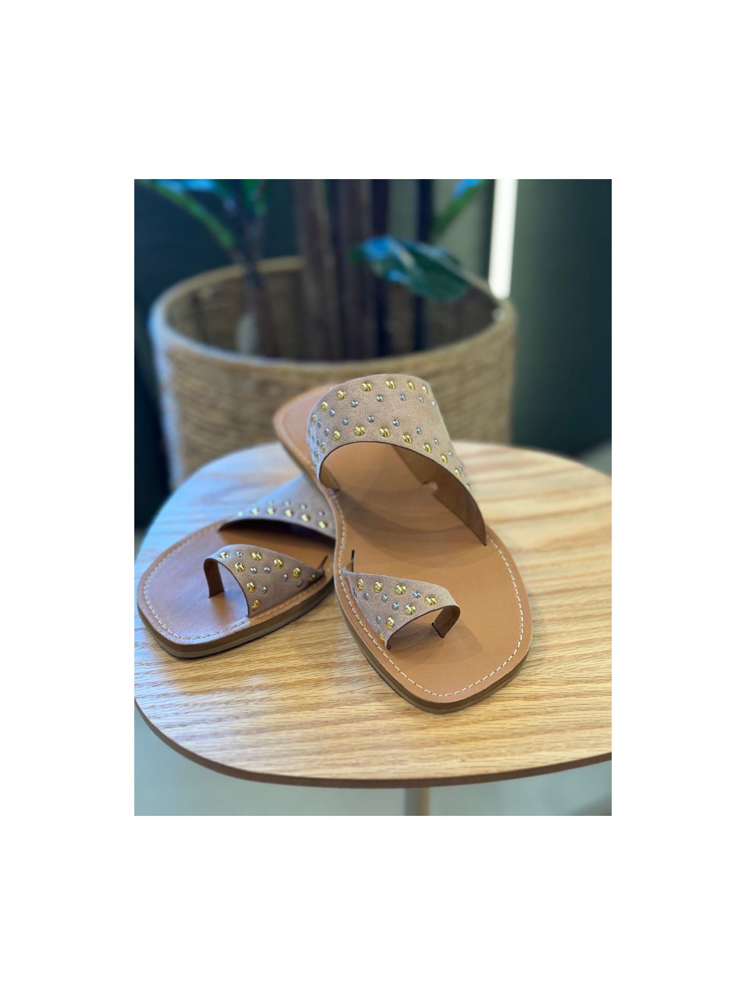 Rasteira CS Shoes Mag Areia 