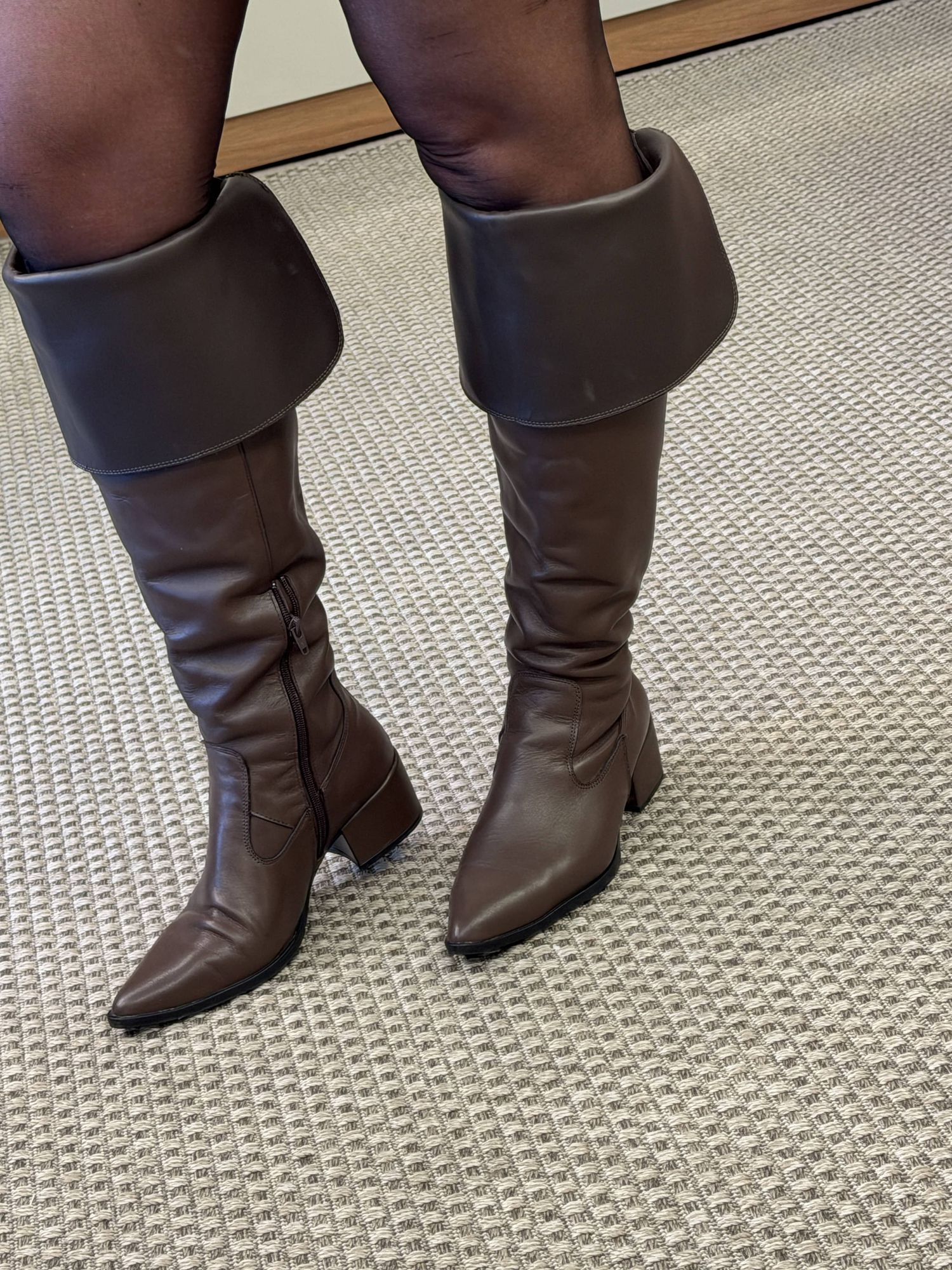 Bota CS Cano Alto Montaria Over Café 1203 