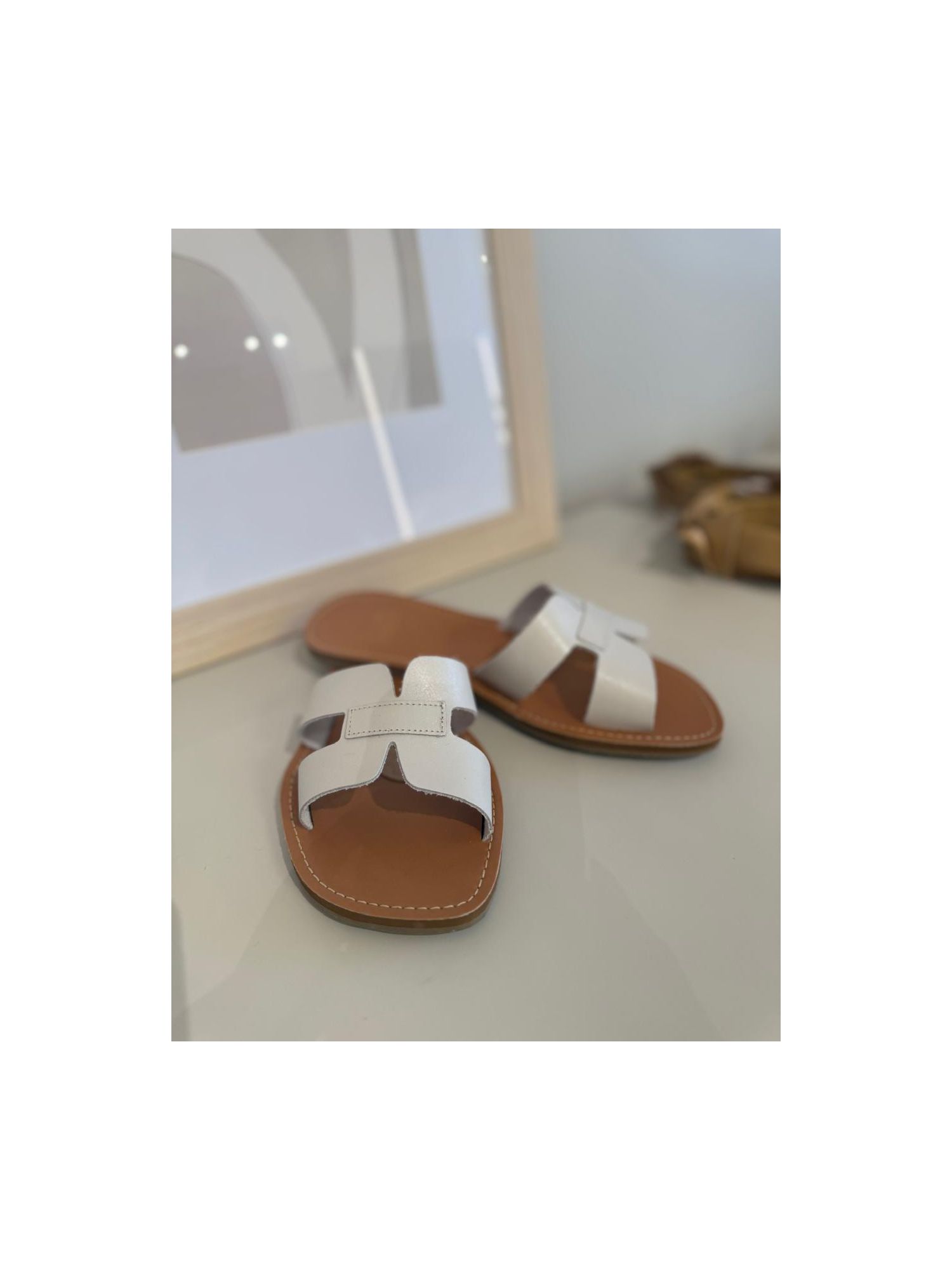 Rasteira CS Shoes Mari Off 