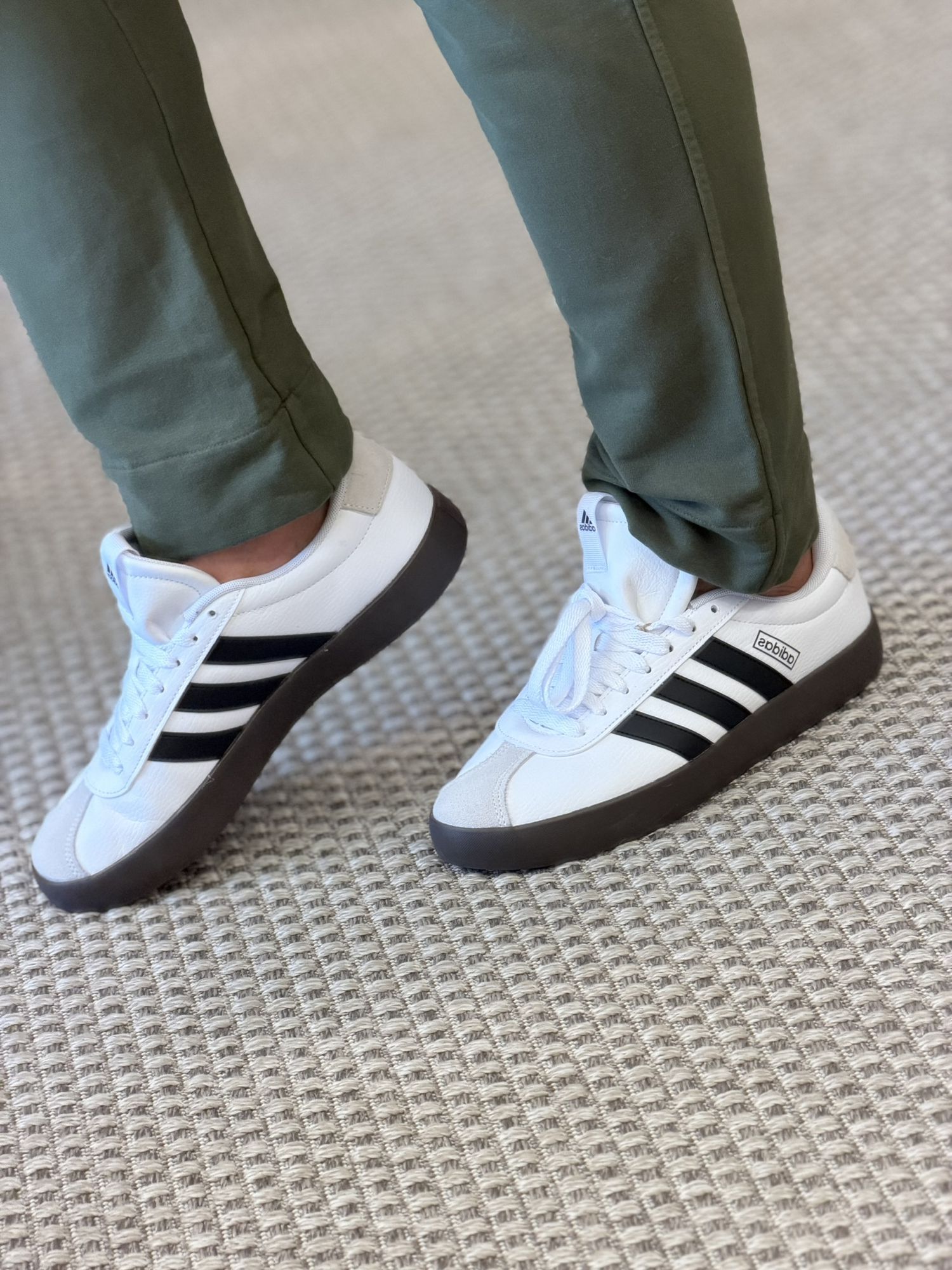 Tênis Adidas VL Court 3.0 Branco/Preto 1303 