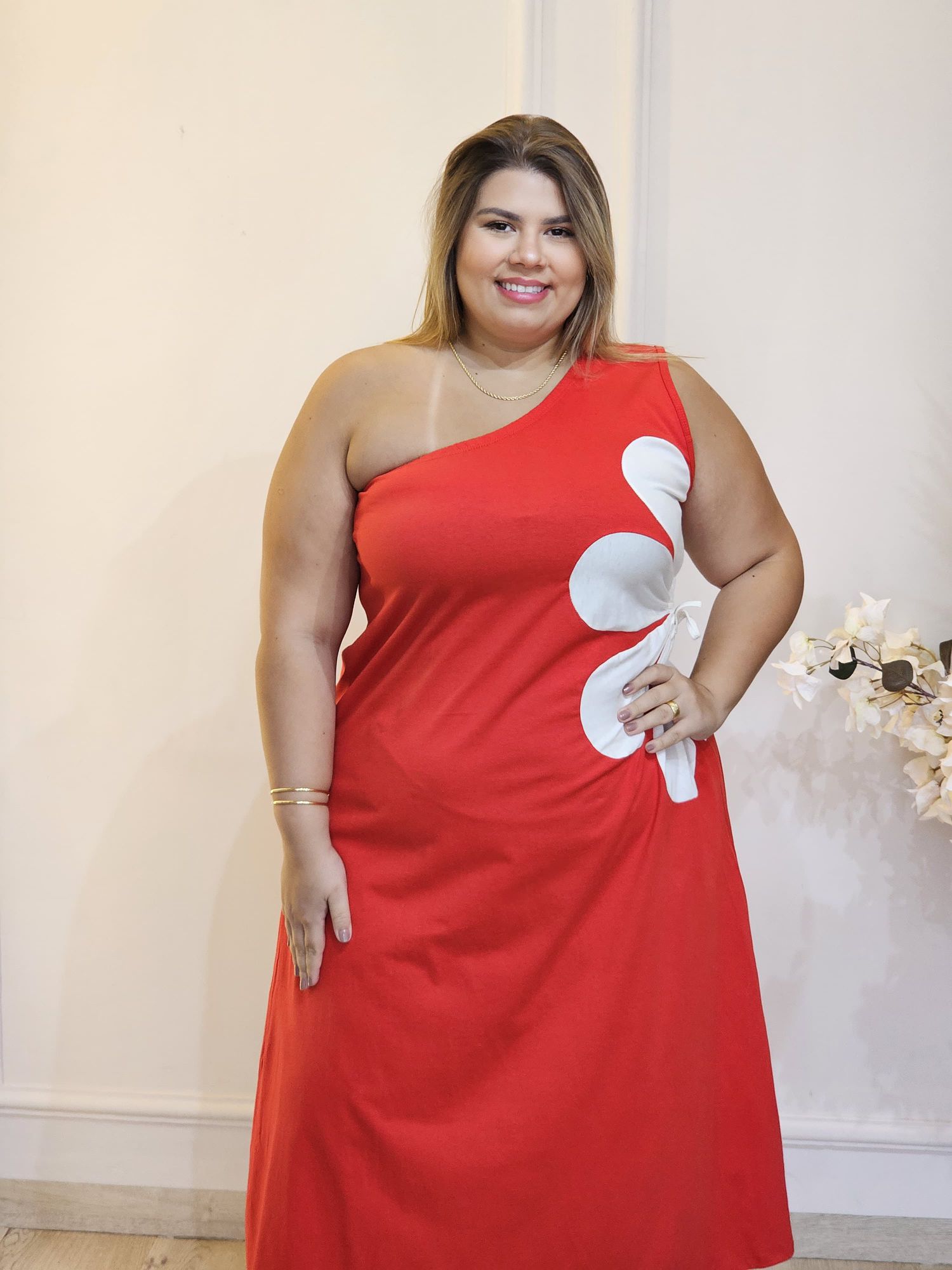 VESTIDO BELLA FLOR NULA MANGA - 3333333351745 - Érika Araújo Store