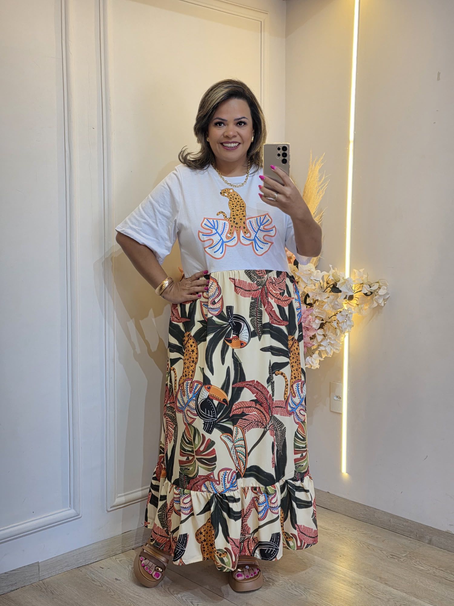 VESTIDO VERÃO TUCANO - 638191 - Érika Araújo Store