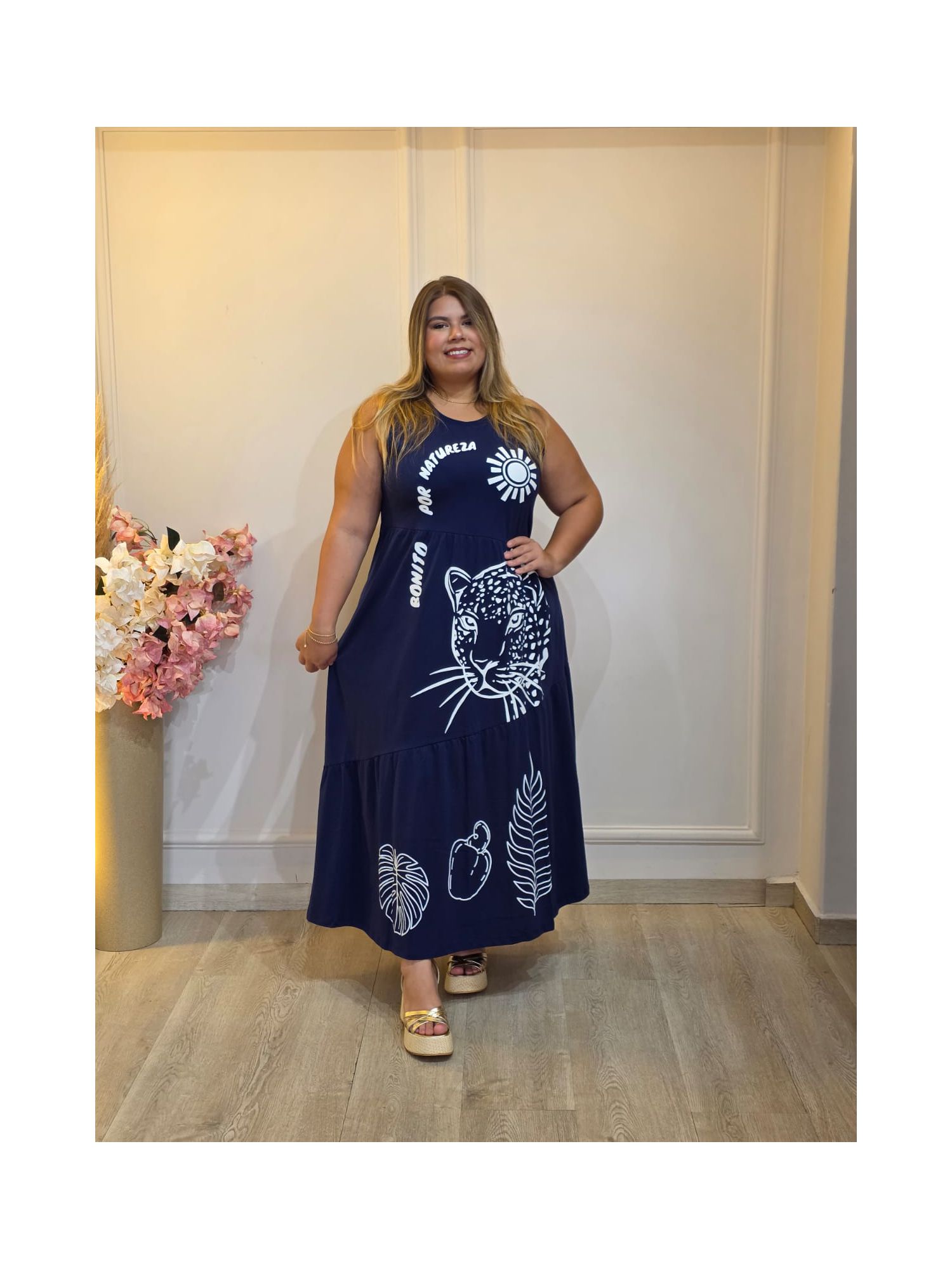 VESTIDO BONITO POR NATUREZA - 15131312 - Érika Araújo Store