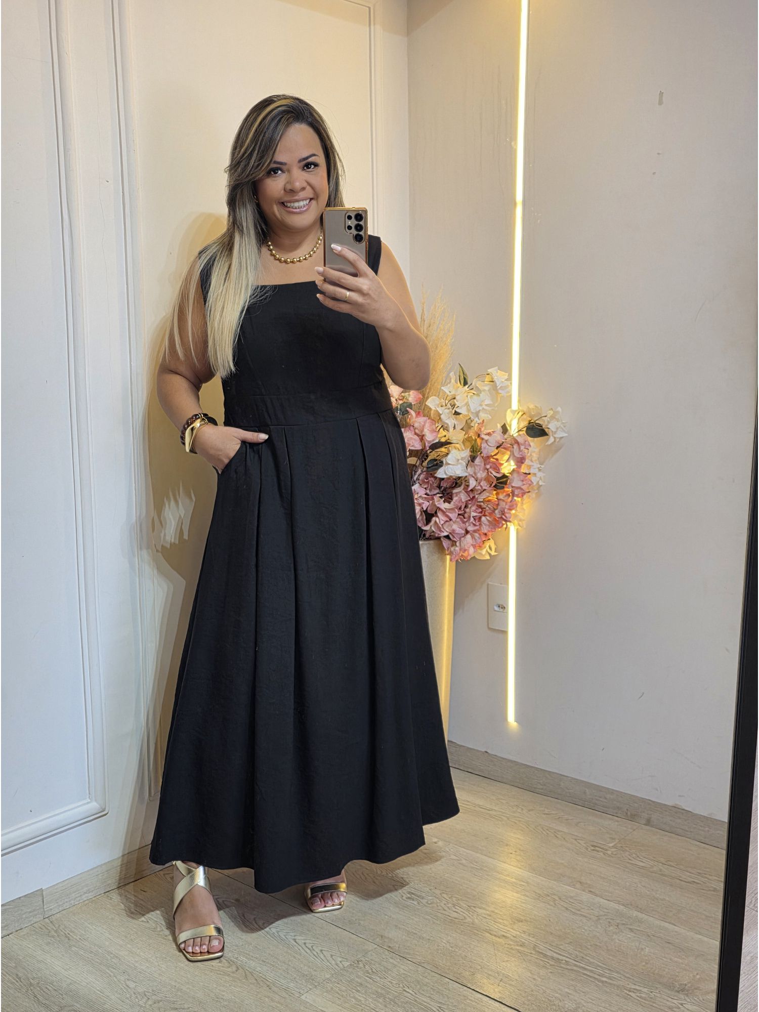 VESTIDO LIZ PRETO - 04 - Érika Araújo Store