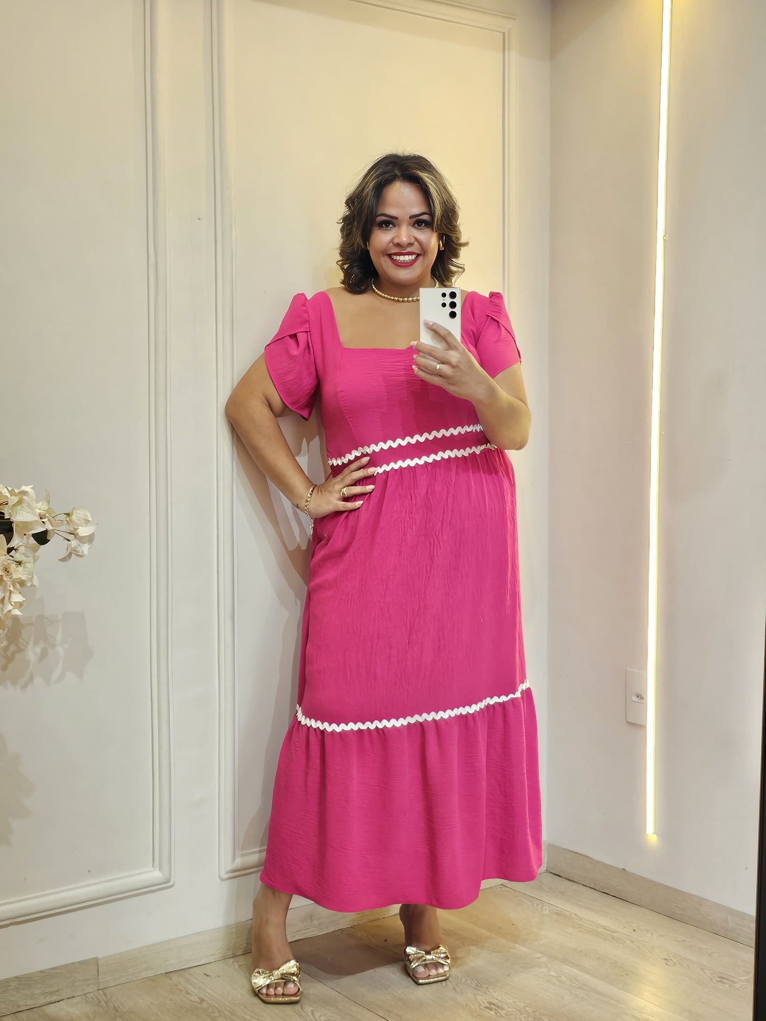 VESTIDO MANGA SIANINHA - 3333333342248 - Érika Araújo Store
