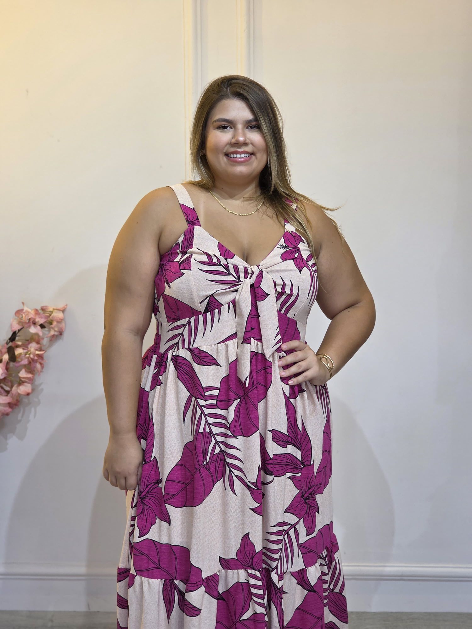 VESTIDO ZOE ROXO - 123456789 - Érika Araújo Store