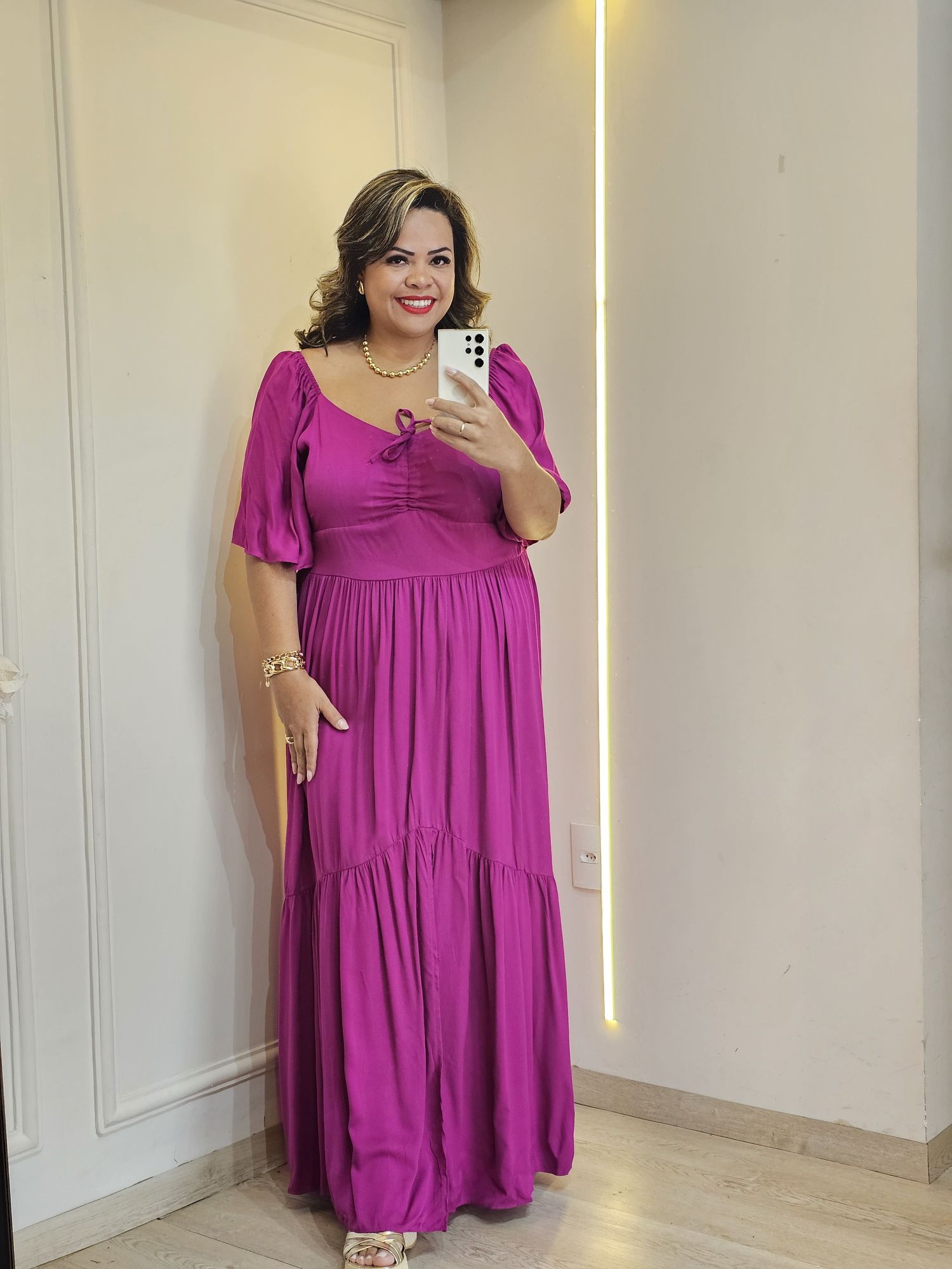VESTIDO MANGA ZOE - 0003326 - Érika Araújo Store