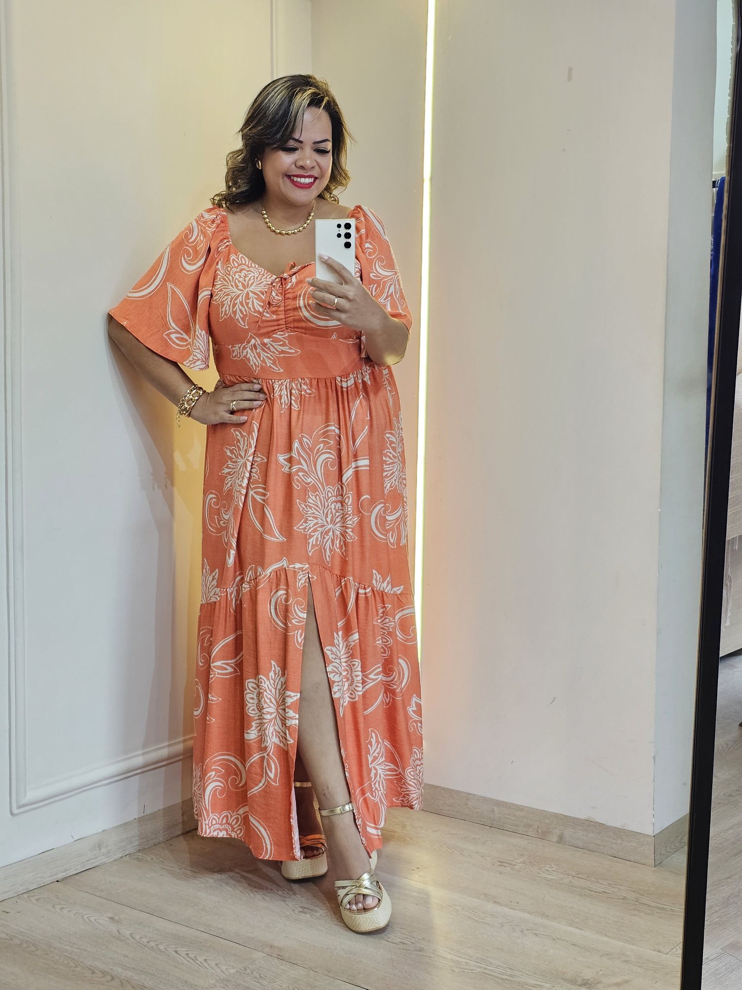 VESTIDO MANGA ZOE - 00001452 - Érika Araújo Store