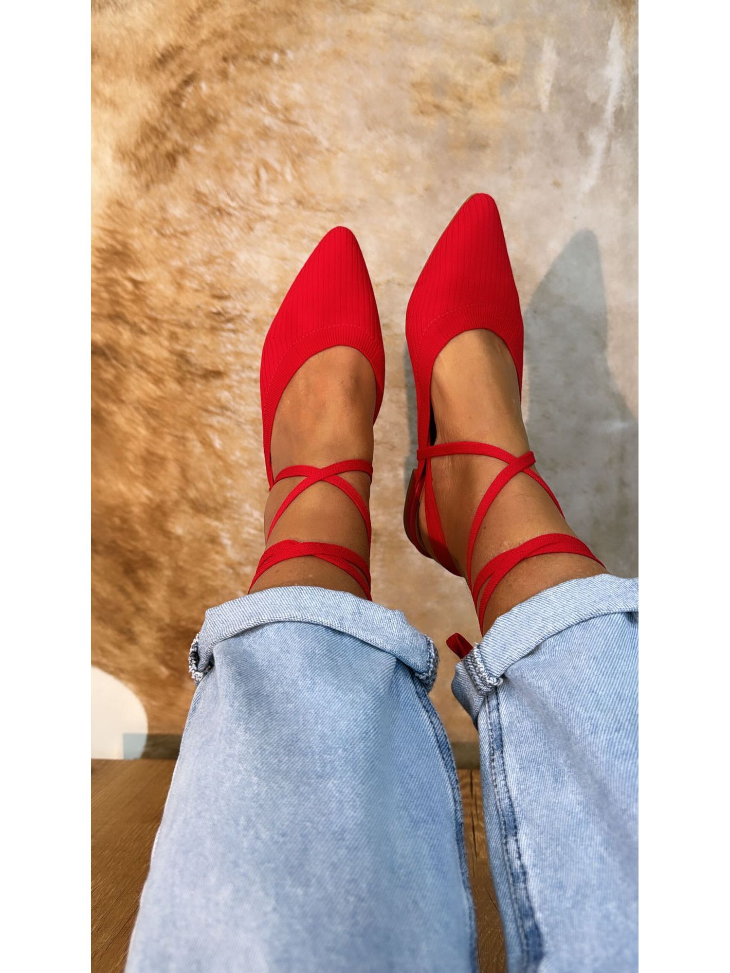 Mule Biamar Madri Vermelho