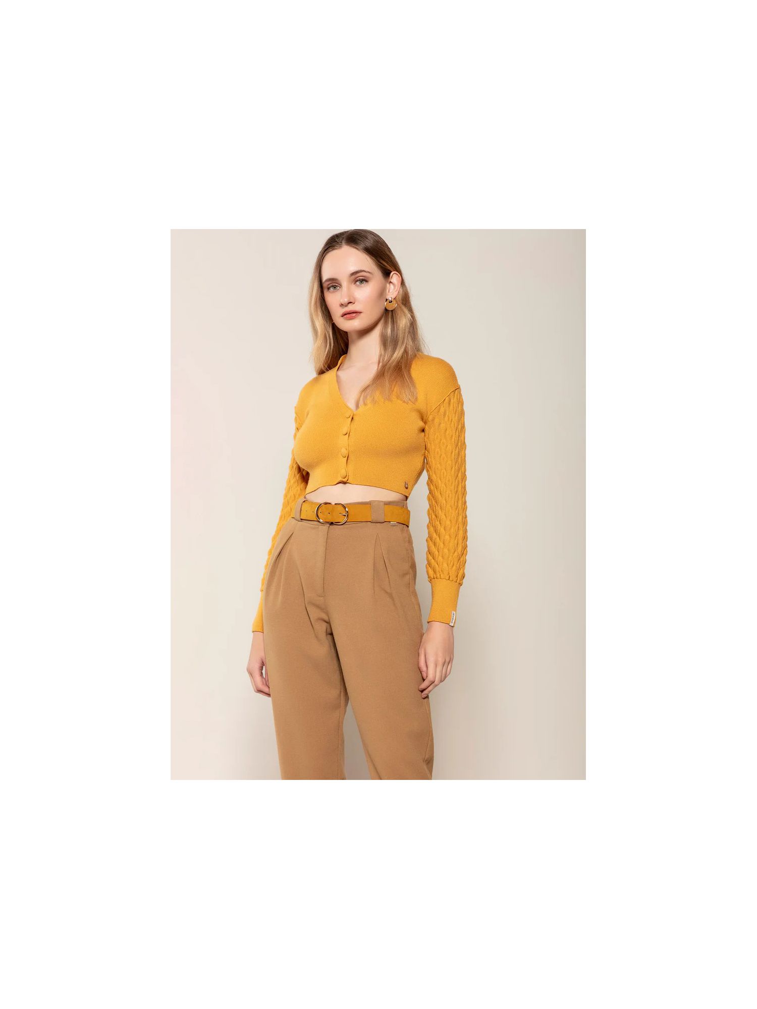Casaco Biamar Ponto Escama Amarelo