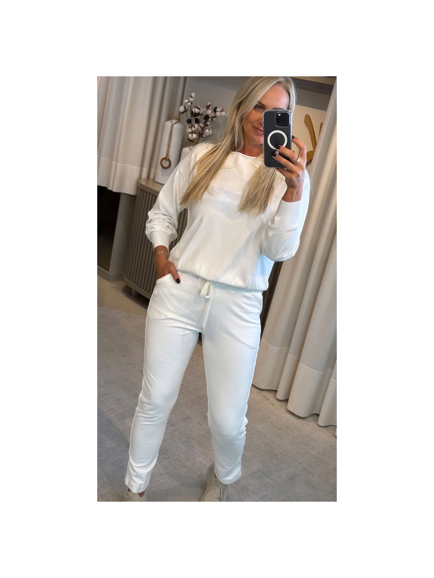 Blusa Abenção Básica 100% Algodão Off White 