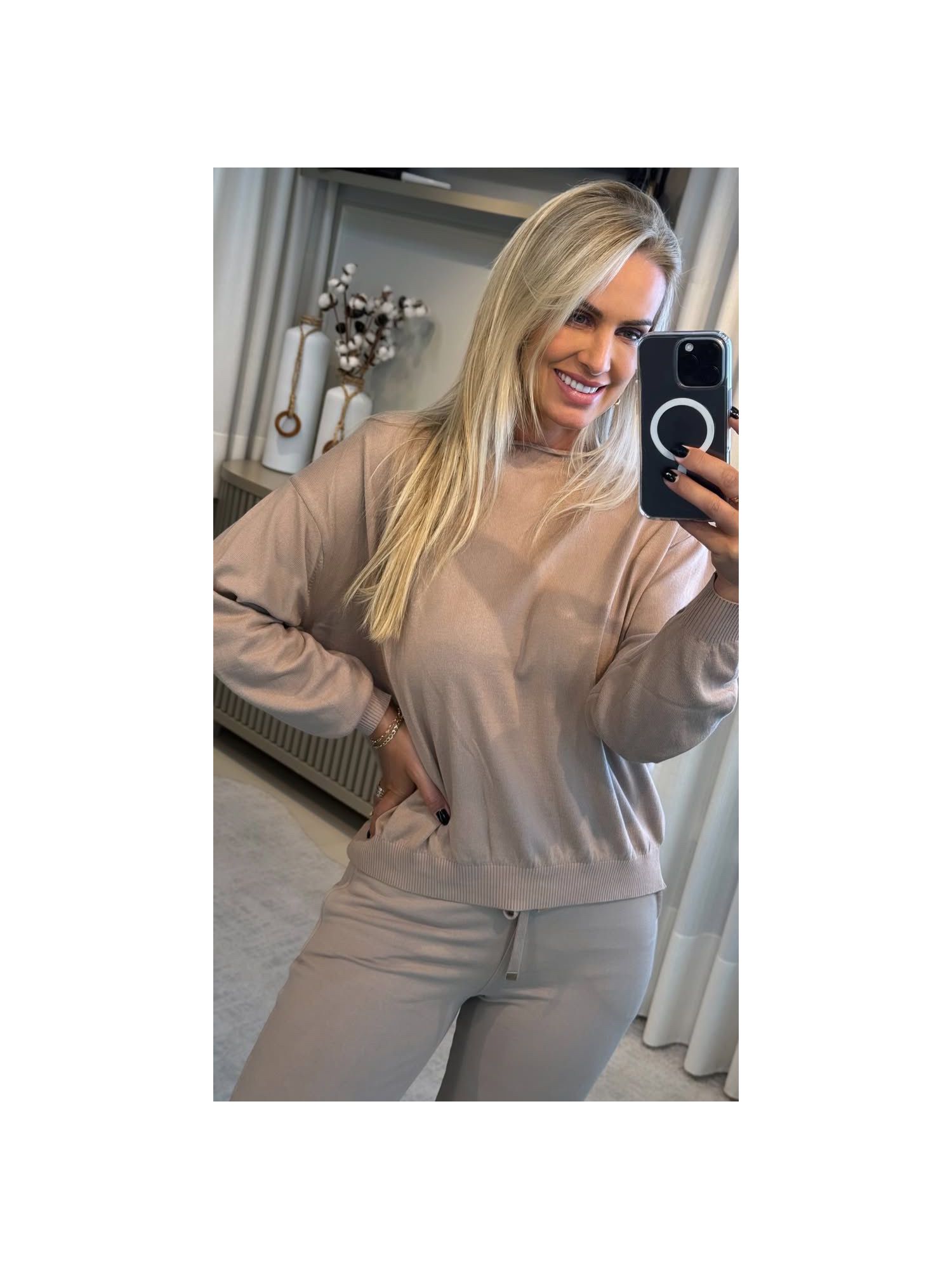 Blusa Abenção Básica 100% Algodão Bege