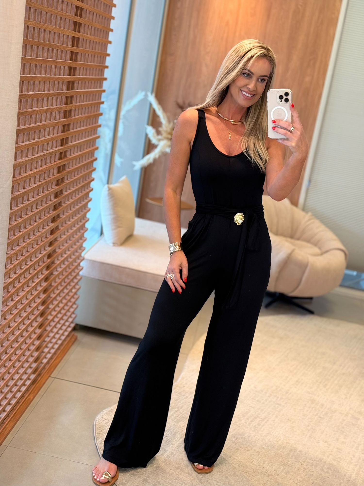 Macacão Icônica Liso Preto 1711