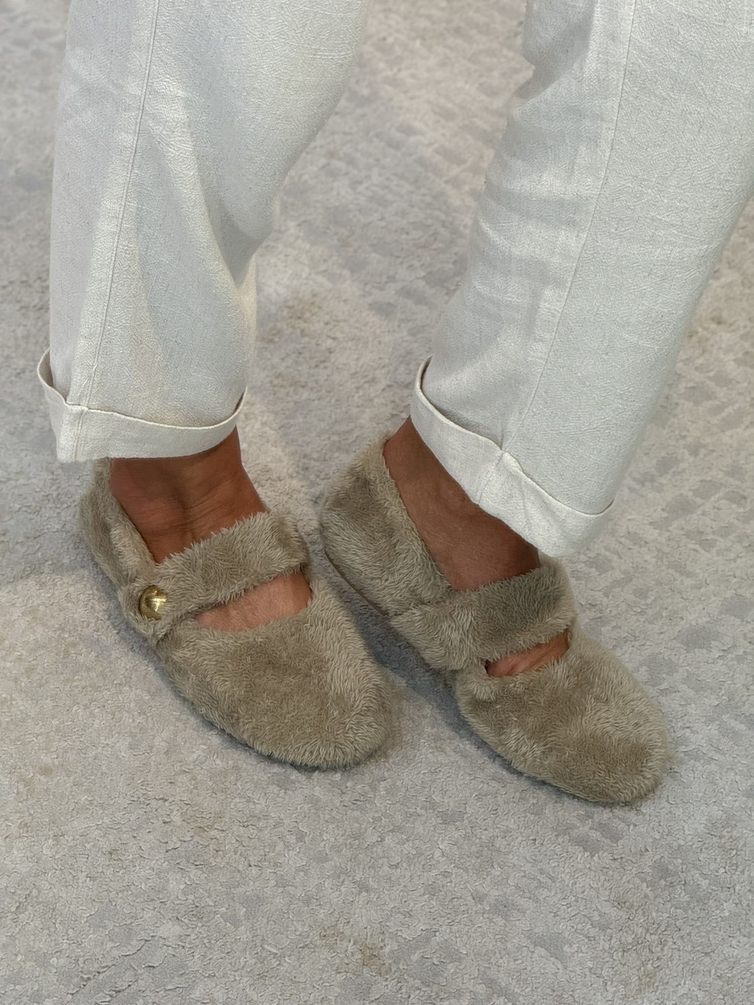 Sapatilha Hygme com pele Fendi 0805