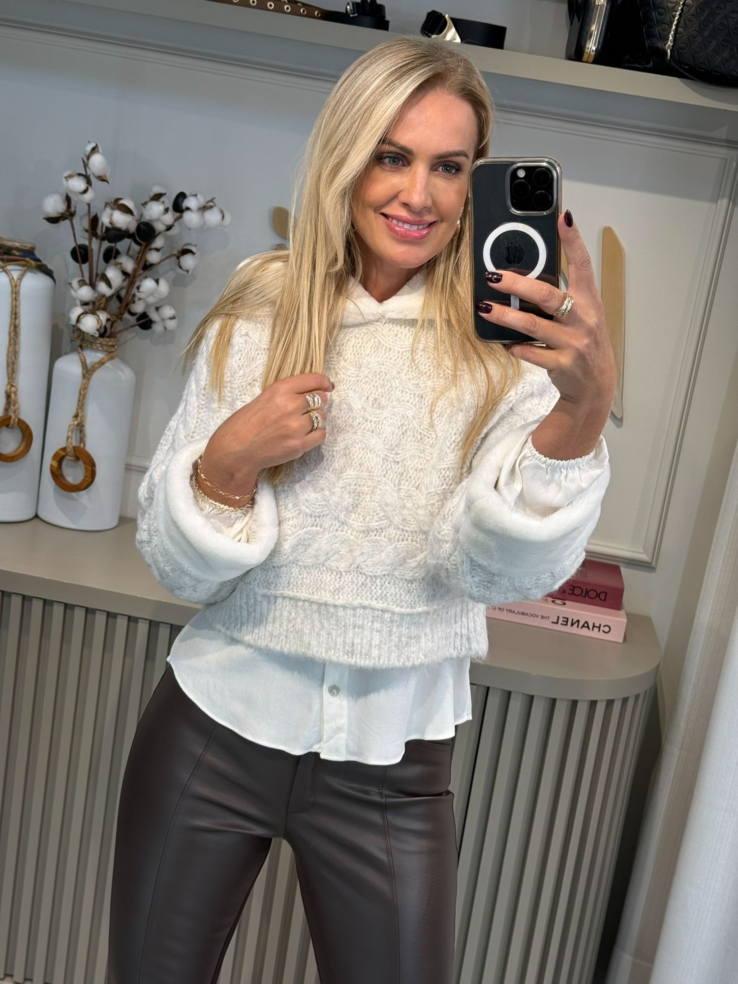 Blusa Biamar Com Capuz Off