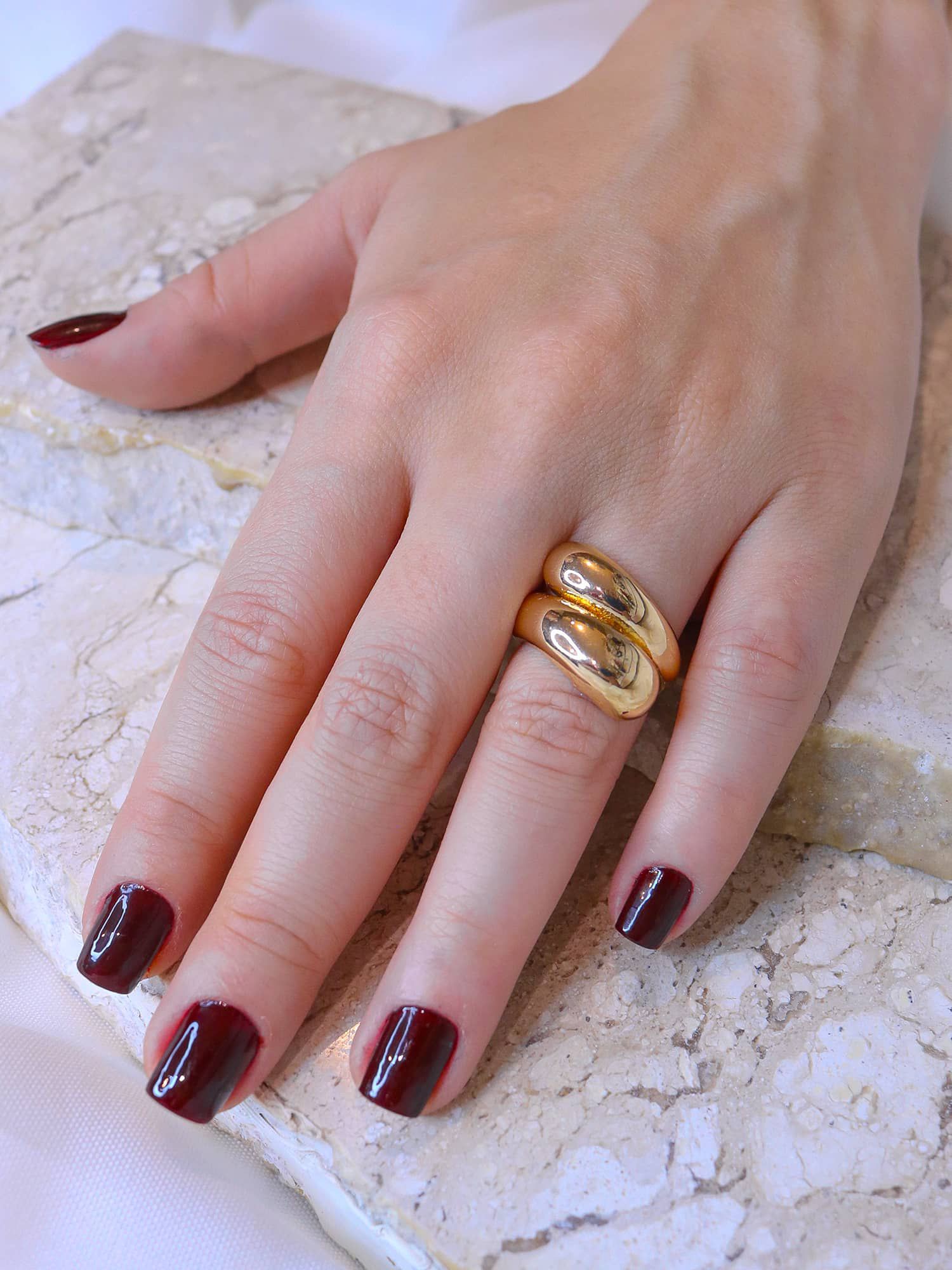 Anel gota regulável - MISS MODA BIJU