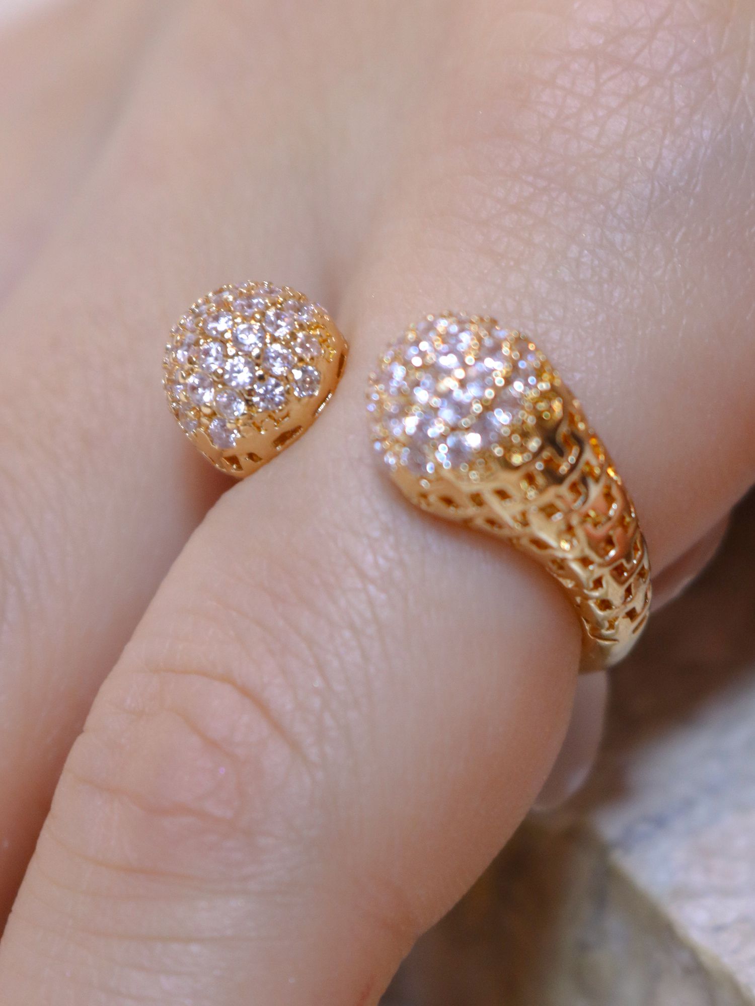 Anel festa regulável - MISS MODA BIJU