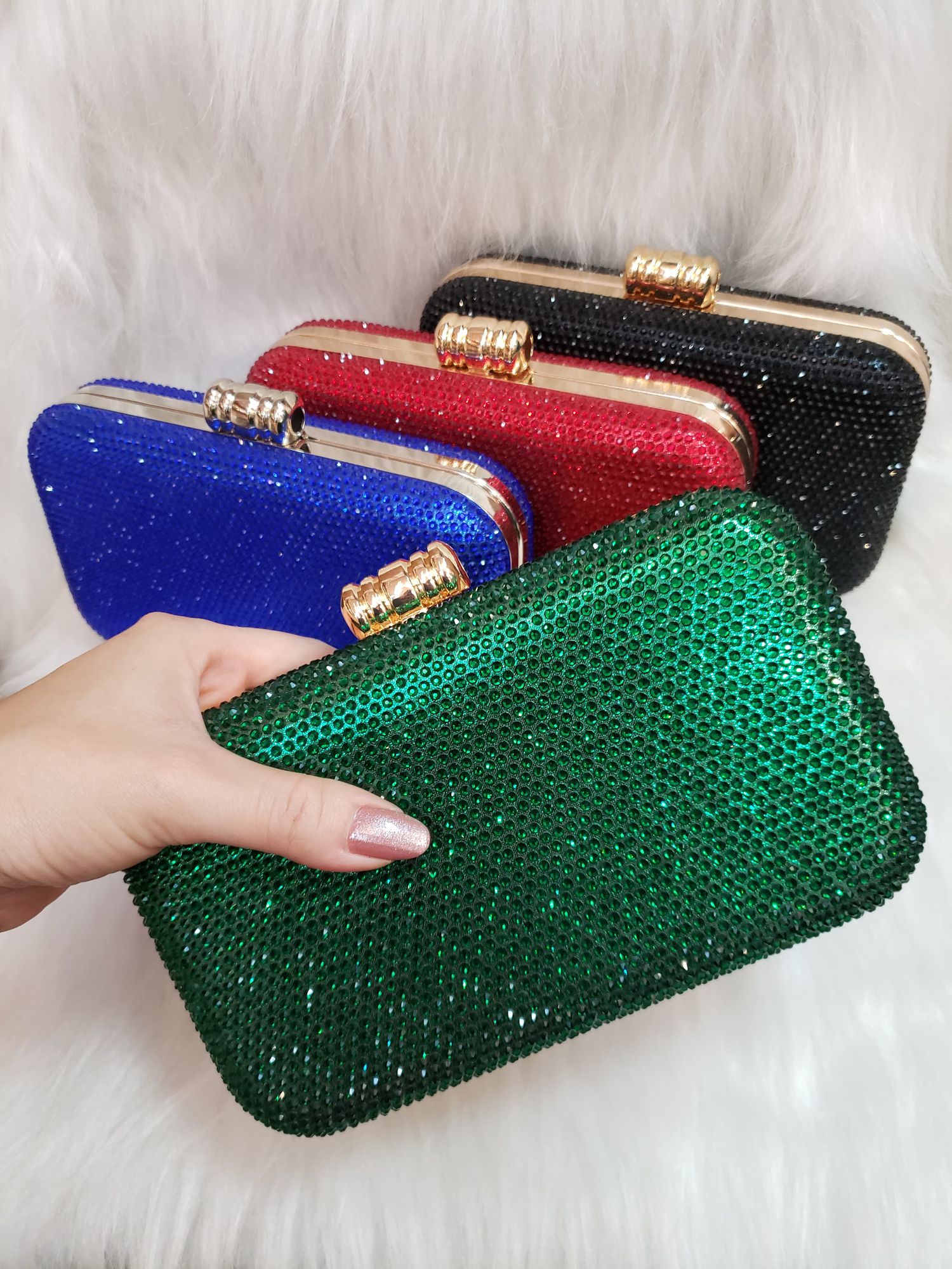 Clutch strass - MISS MODA BIJU