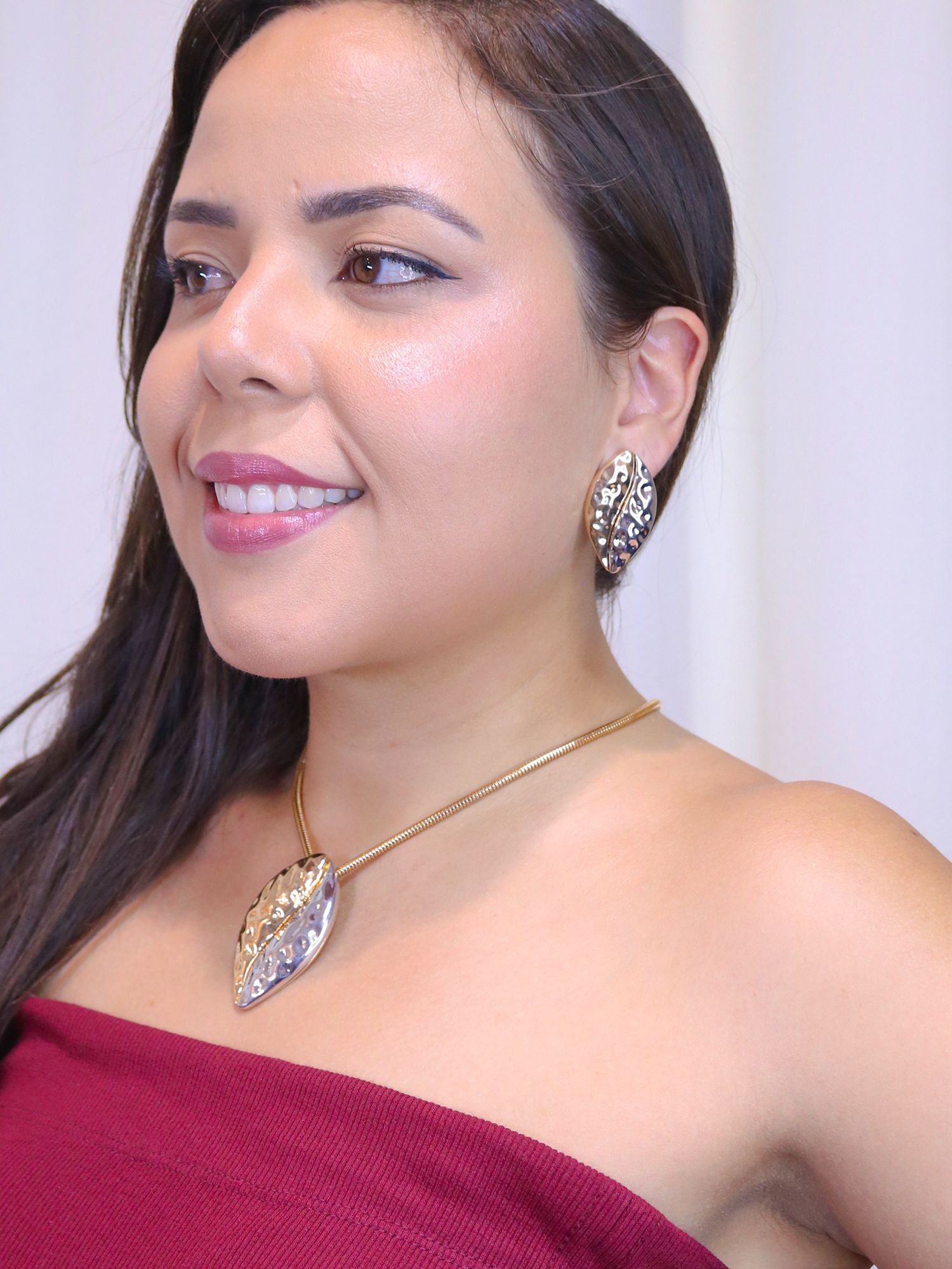 Conjunto folha mix de banhos - MISS MODA BIJU